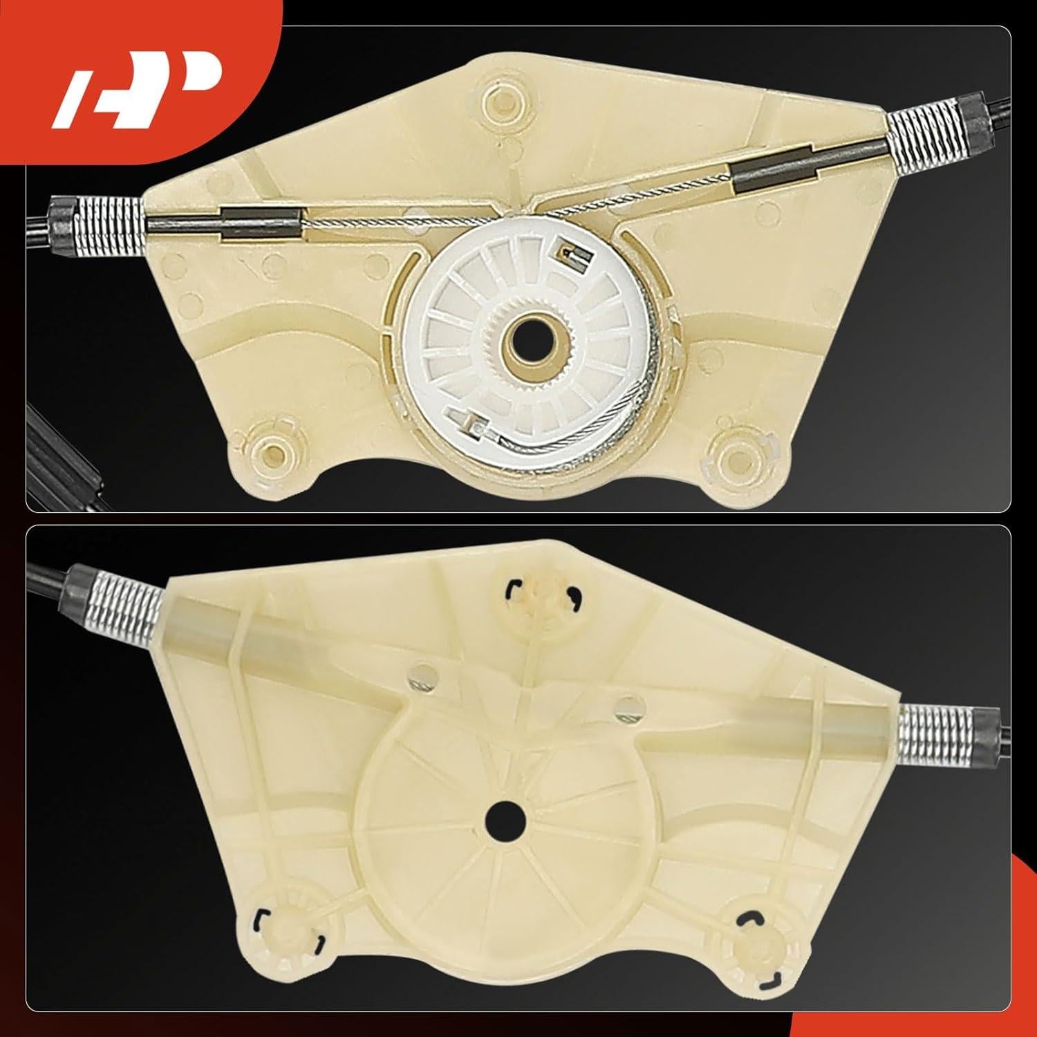 Regulador Ventana Eléctrico A-Premium VW Touareg 2004-2010