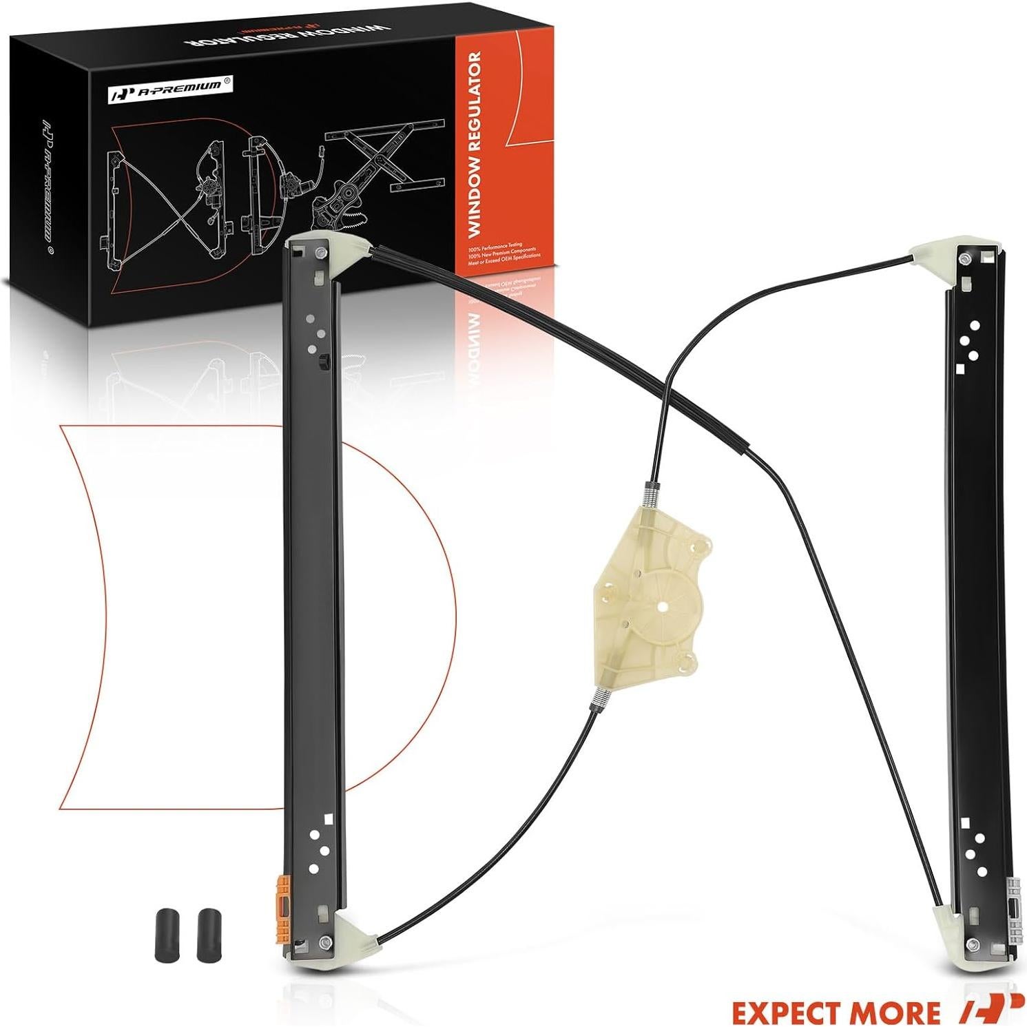 Regulador Ventana Eléctrico A-Premium VW Touareg 2004-2010