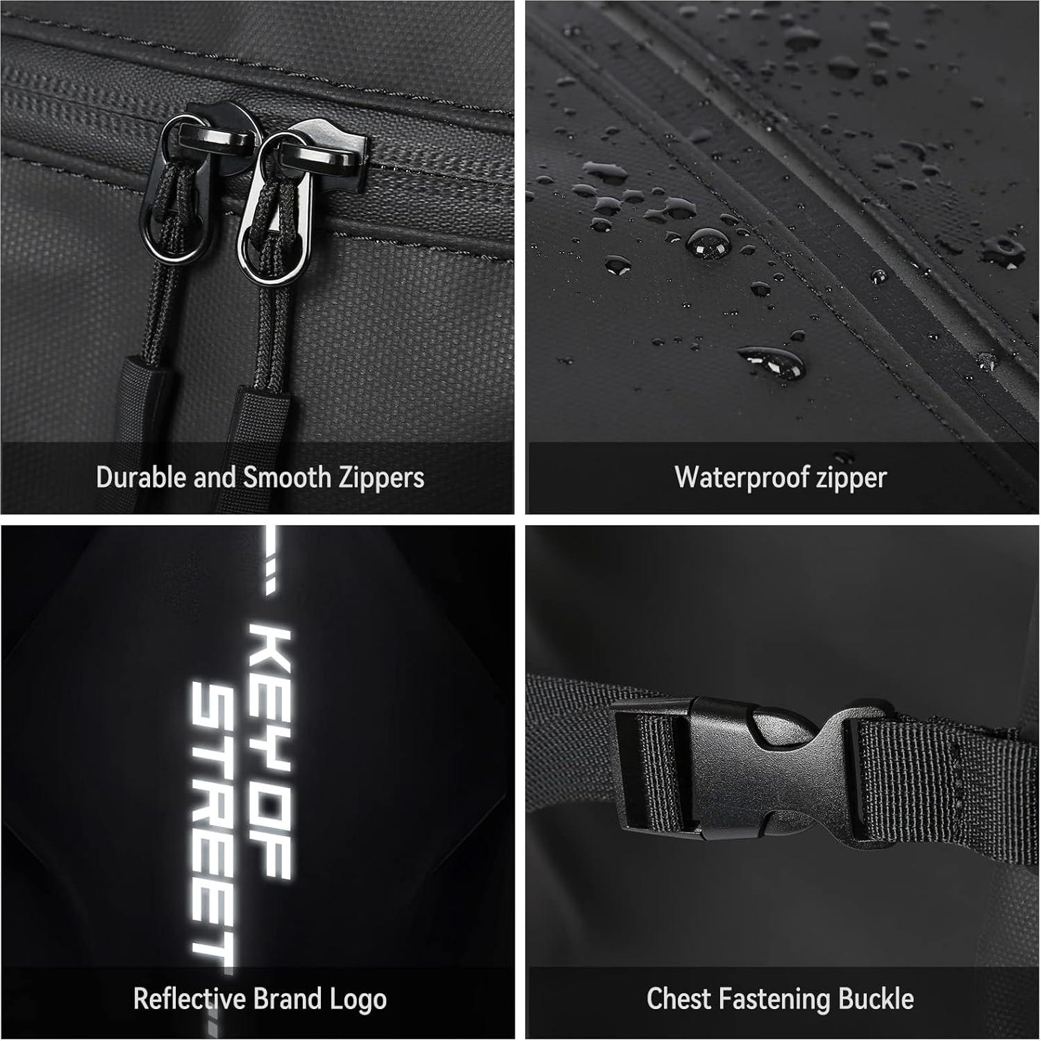 Motorcycle Backpack,Waterproof Helmet Backpack for Men,Motorcycle Accessories,Travel Backpack