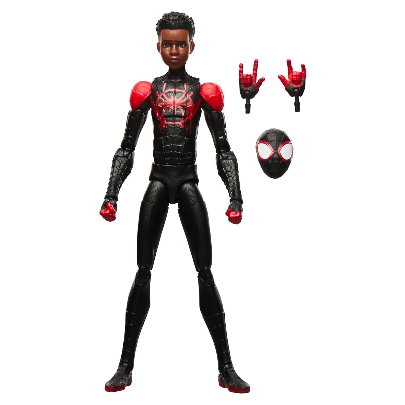 Marvel Legends Series Miles Morales, Spider-Man: Into The Spider-Verse Collectible 6 Inch Action Figure