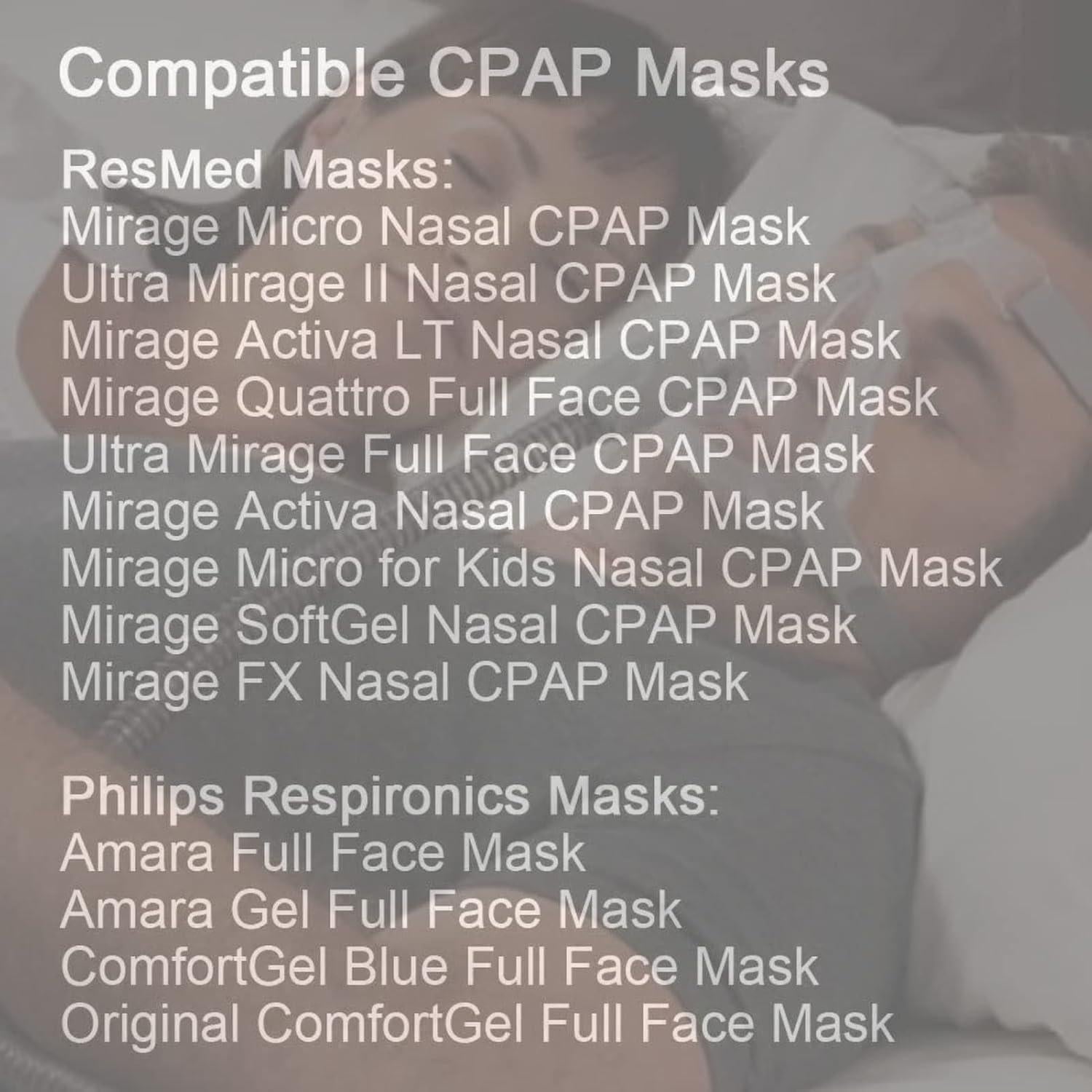 CPAP Mask Headgear Strap, Universal CPAP Headgear Strap for CPAP Mask, Comfortable Durable Stretchy Material, StandardGray (Headgear Only) (Blue, blue-1pcs)