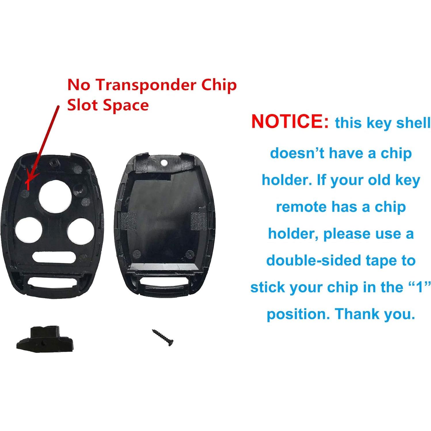 Funda de llave mejorada ALIWEI para Honda 2003-2012