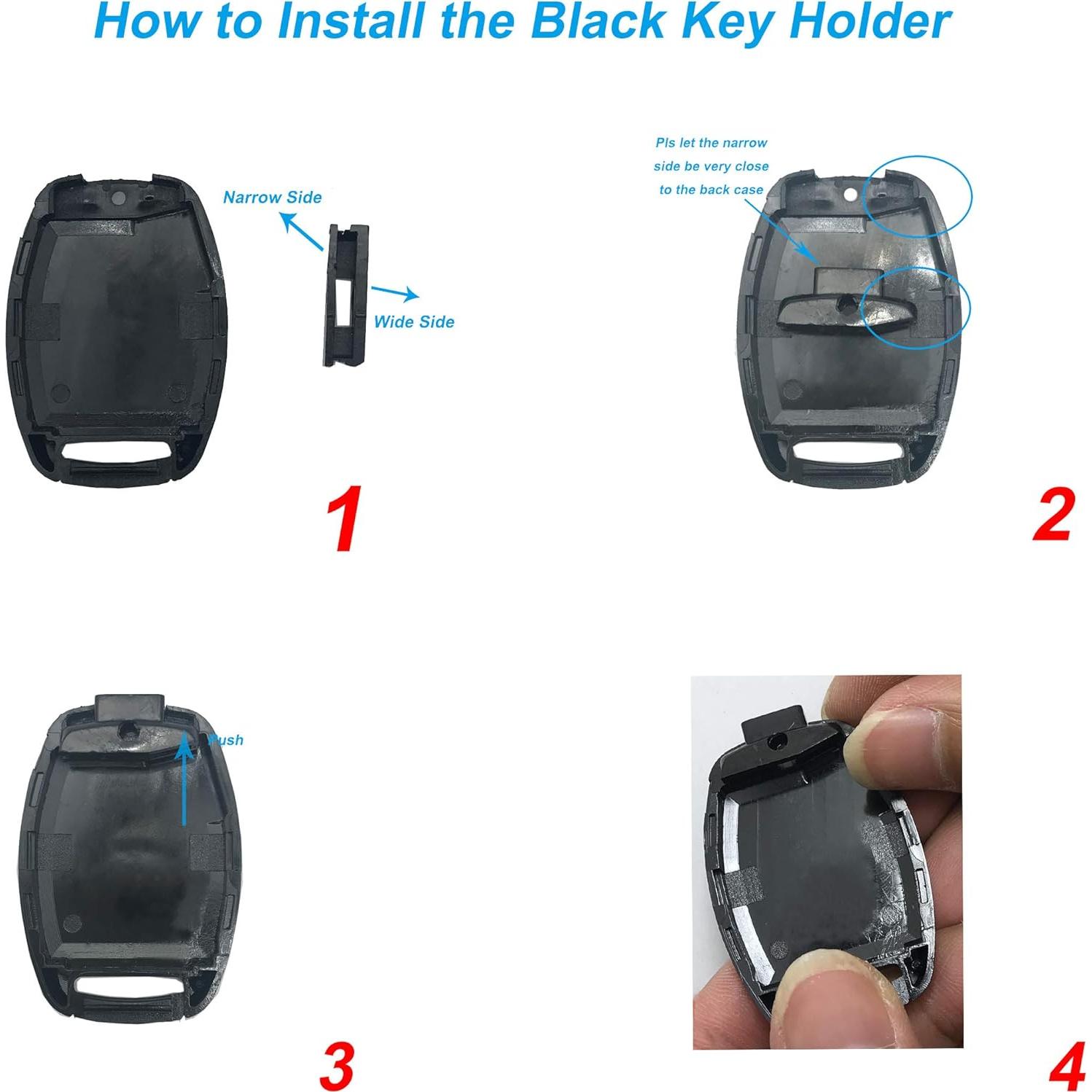 Funda de llave mejorada ALIWEI para Honda 2003-2012