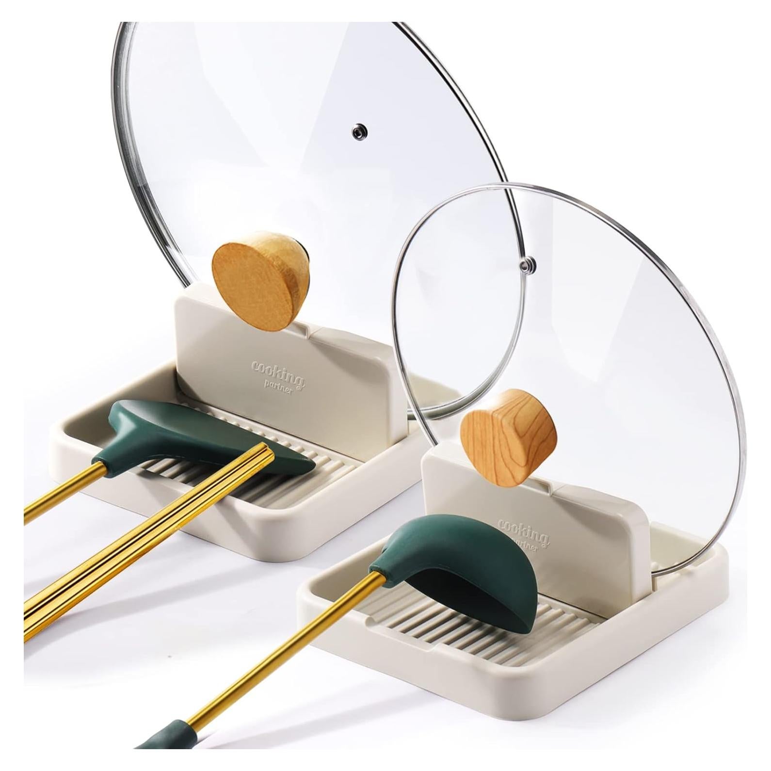 Soporte para Cucharas y Tapas AIERSA - Paquete de 2