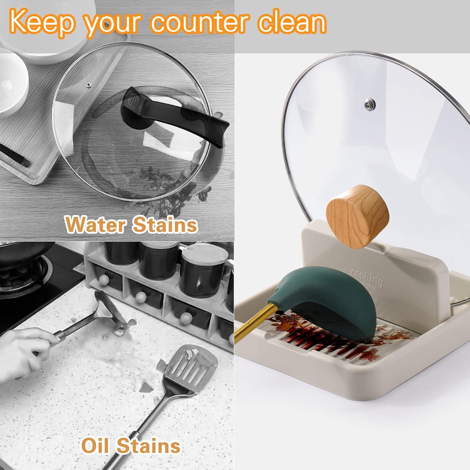 Soporte para Cucharas y Tapas AIERSA - Paquete de 2