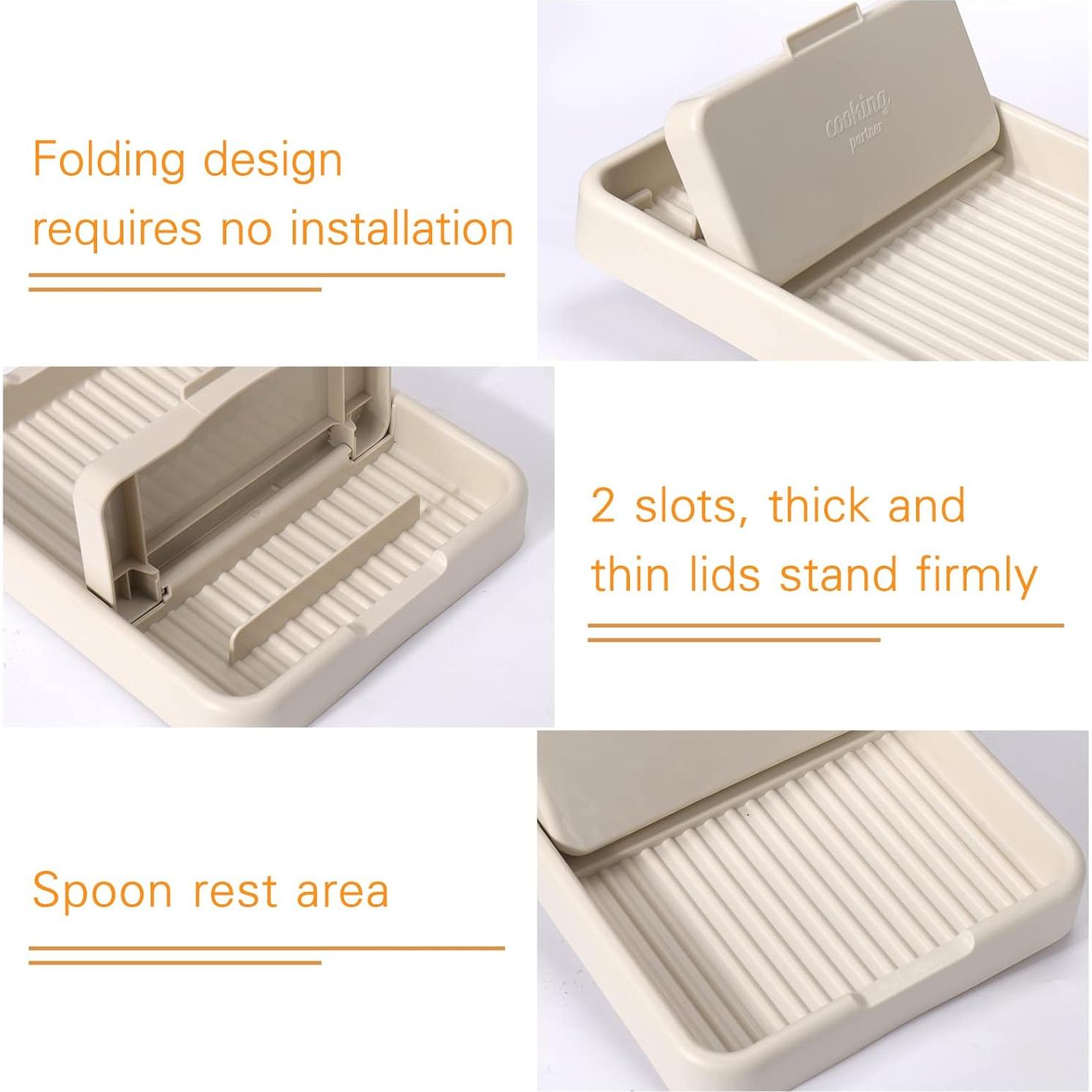 Soporte para Cucharas y Tapas AIERSA - Paquete de 2