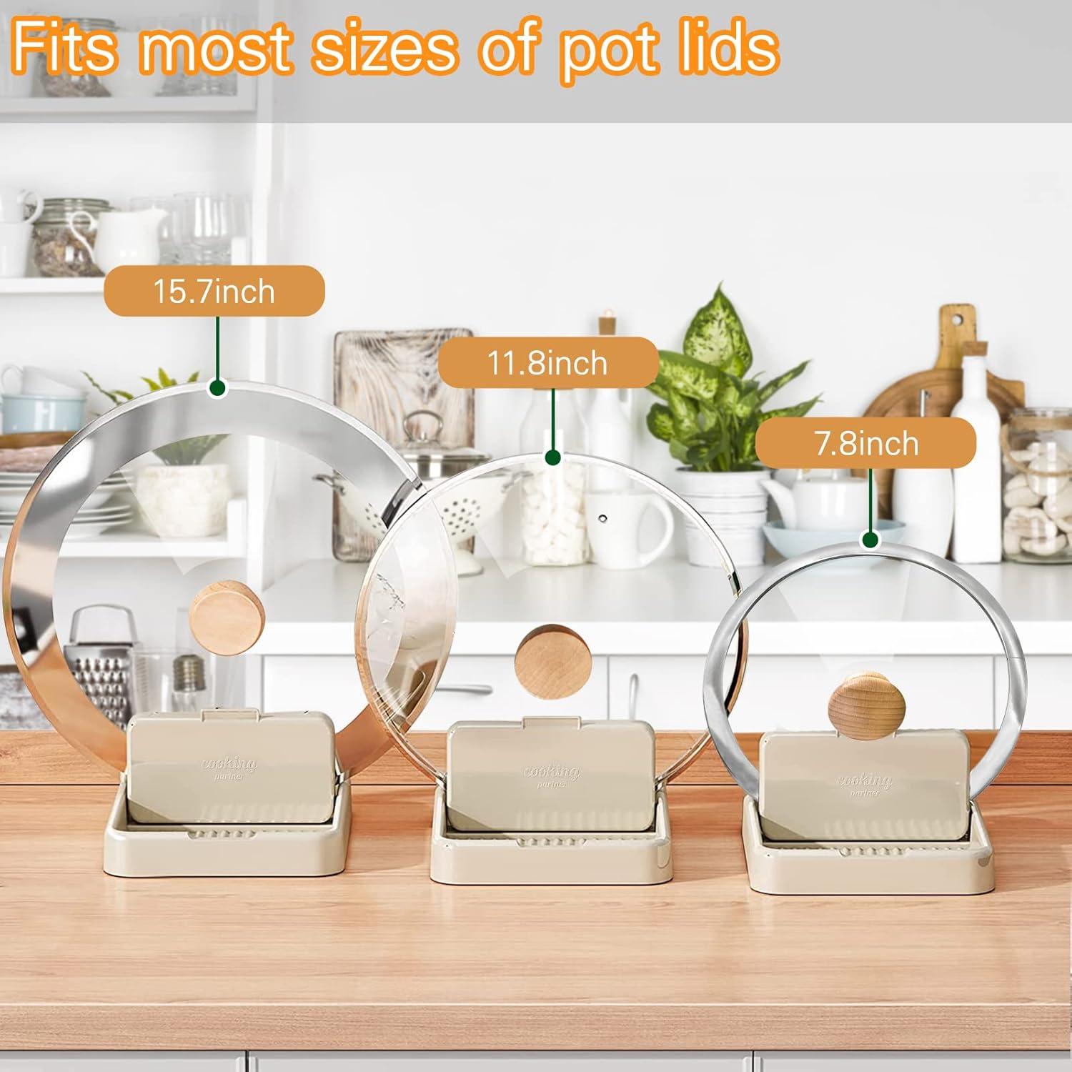 Soporte para Cucharas y Tapas AIERSA - 2 Paquete, Utensilios de Cocina