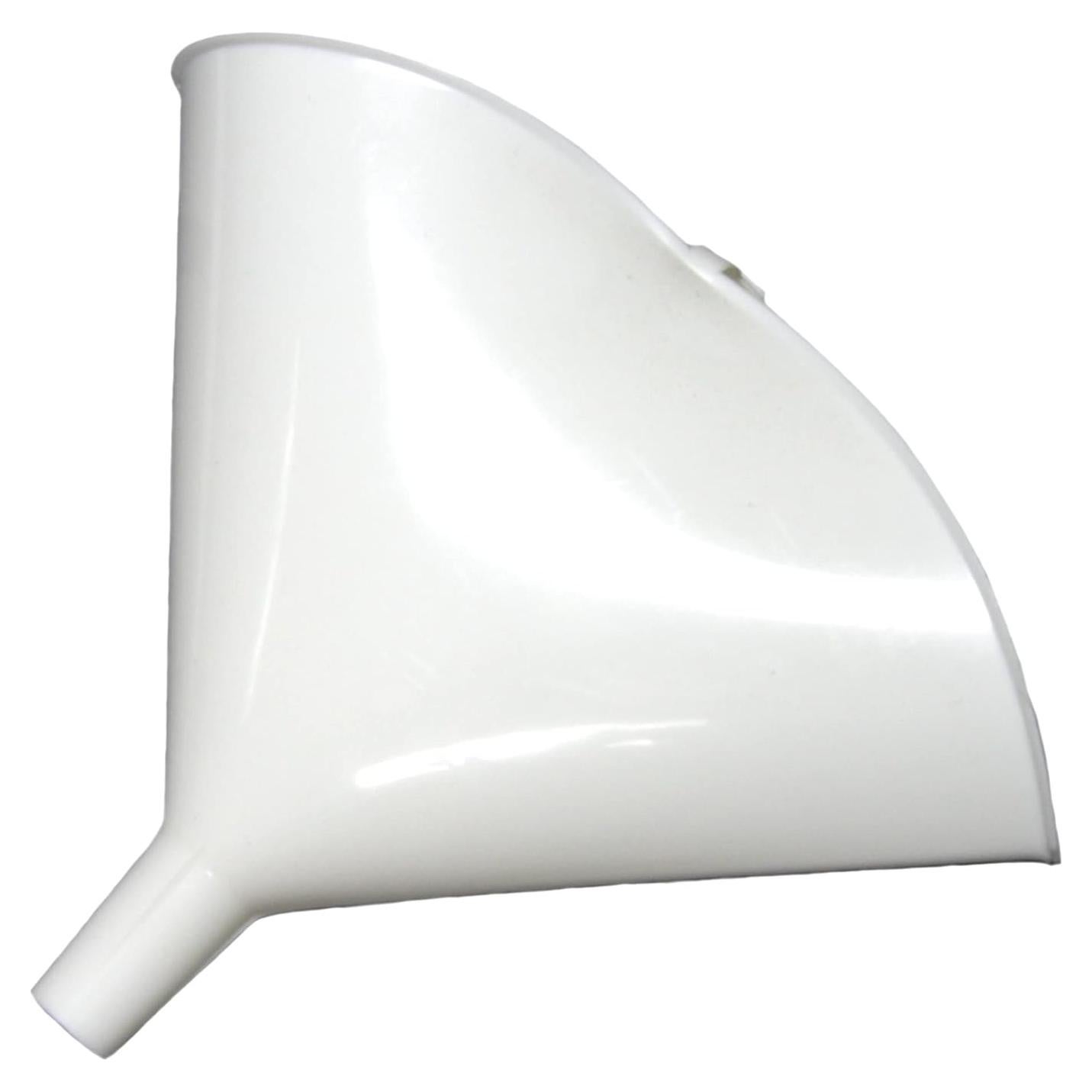 Chef Craft Select Plastic Folding Funnel, 5 inch Diameter 12 Ounce Capacity, White