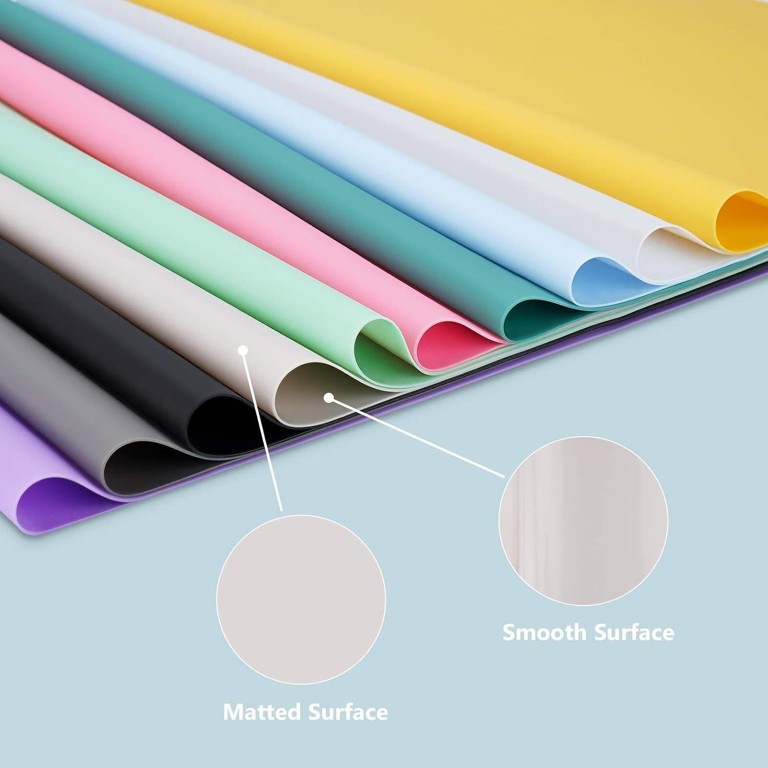 Mats de Silicona Gartful 2PCS Antideslizantes 63.5x43.2cm Beige