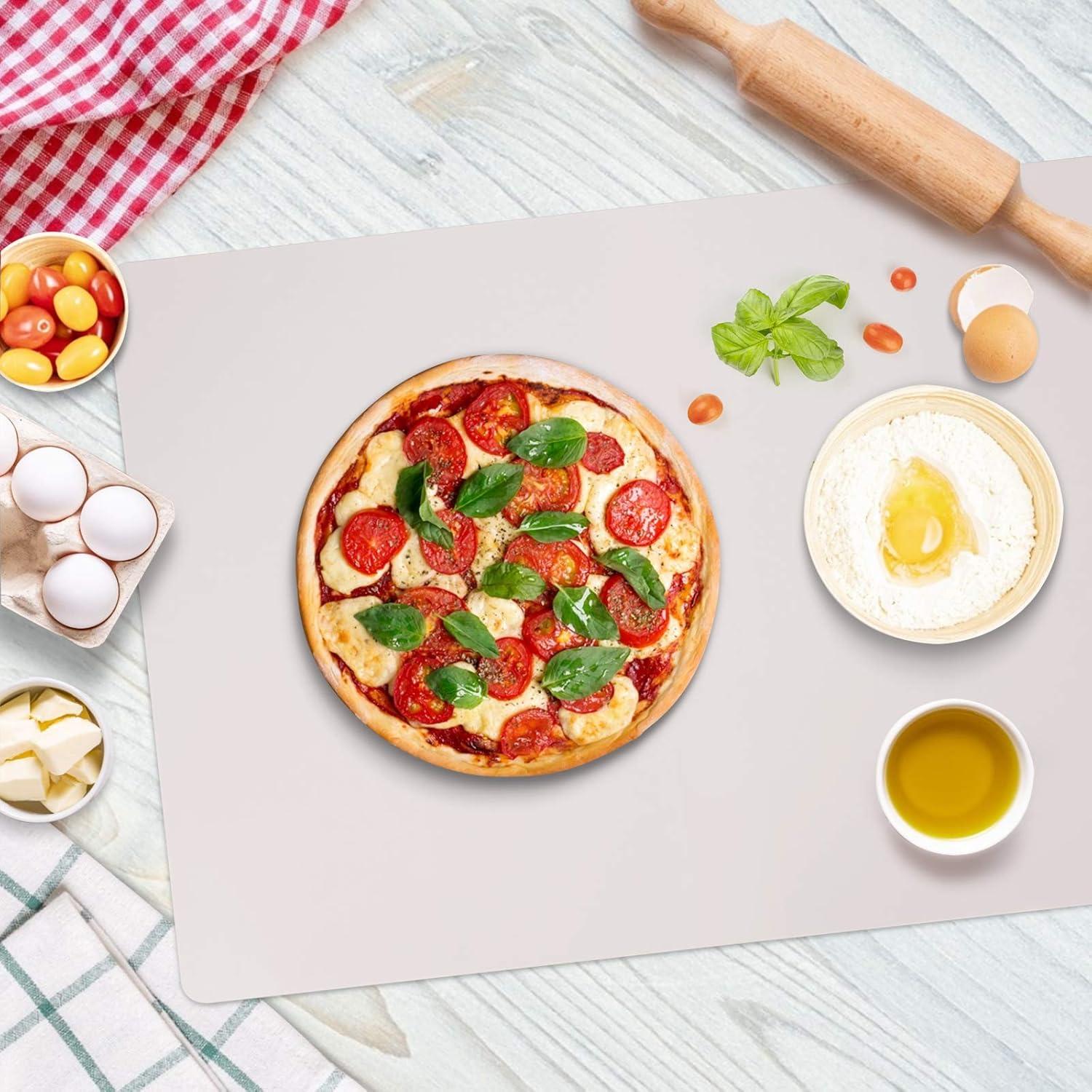 Mats de Silicona Gartful 2PCS Antideslizantes 63.5x43.2cm Beige