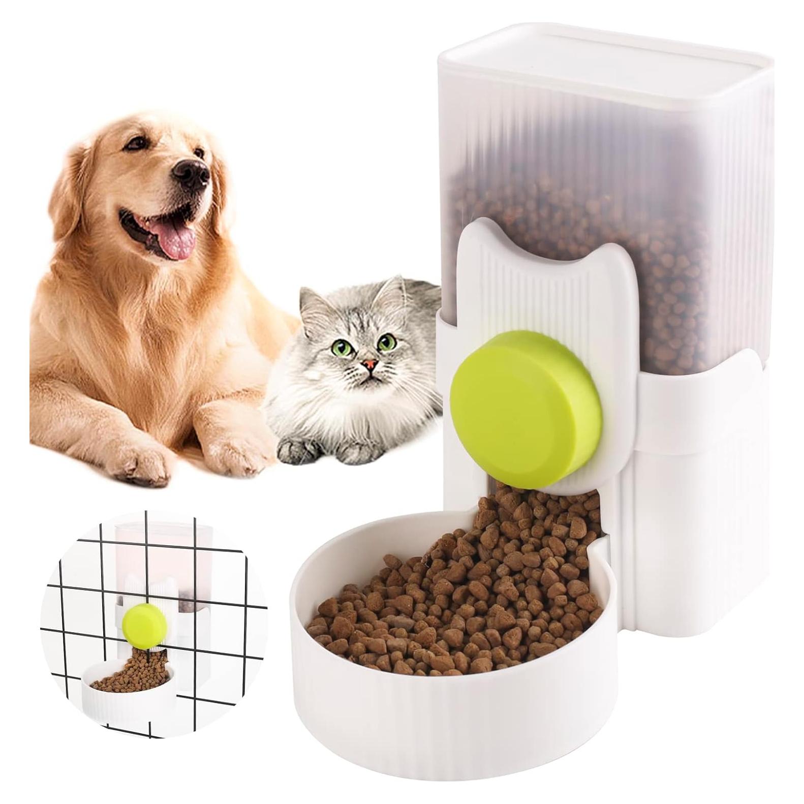 Comedero Automático FamiEver 1L para Perros y Gatos Verde