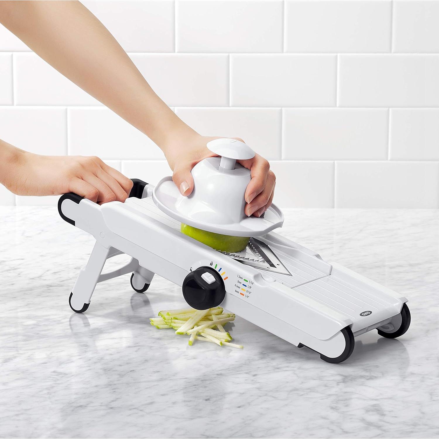 Rebanador Mandolina V-Blade OXO Good Grips, 4 Grosor Ajustable