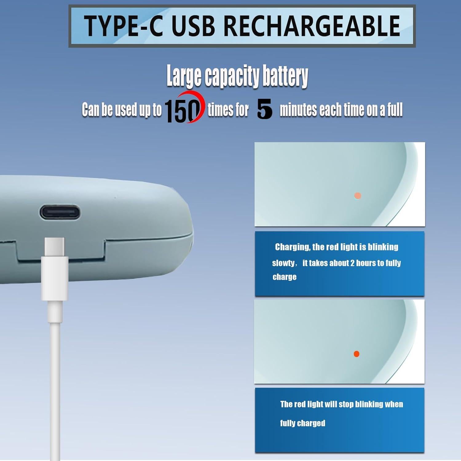 Funda desinfectante UV-C para cepillo de dientes UWTLFCE