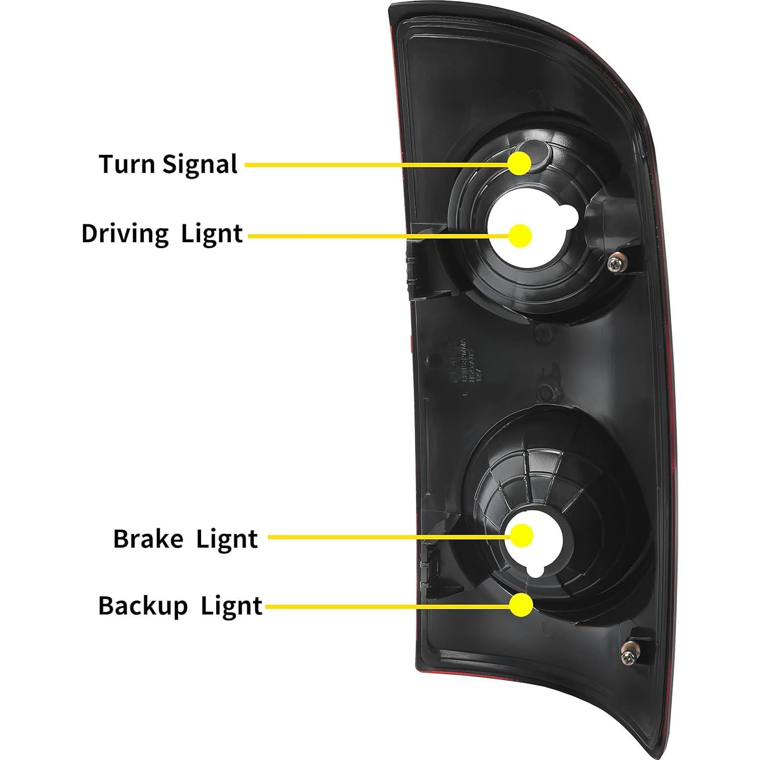 Luz Trasera HECASA Izquierda para Dodge Ram 2007-2009