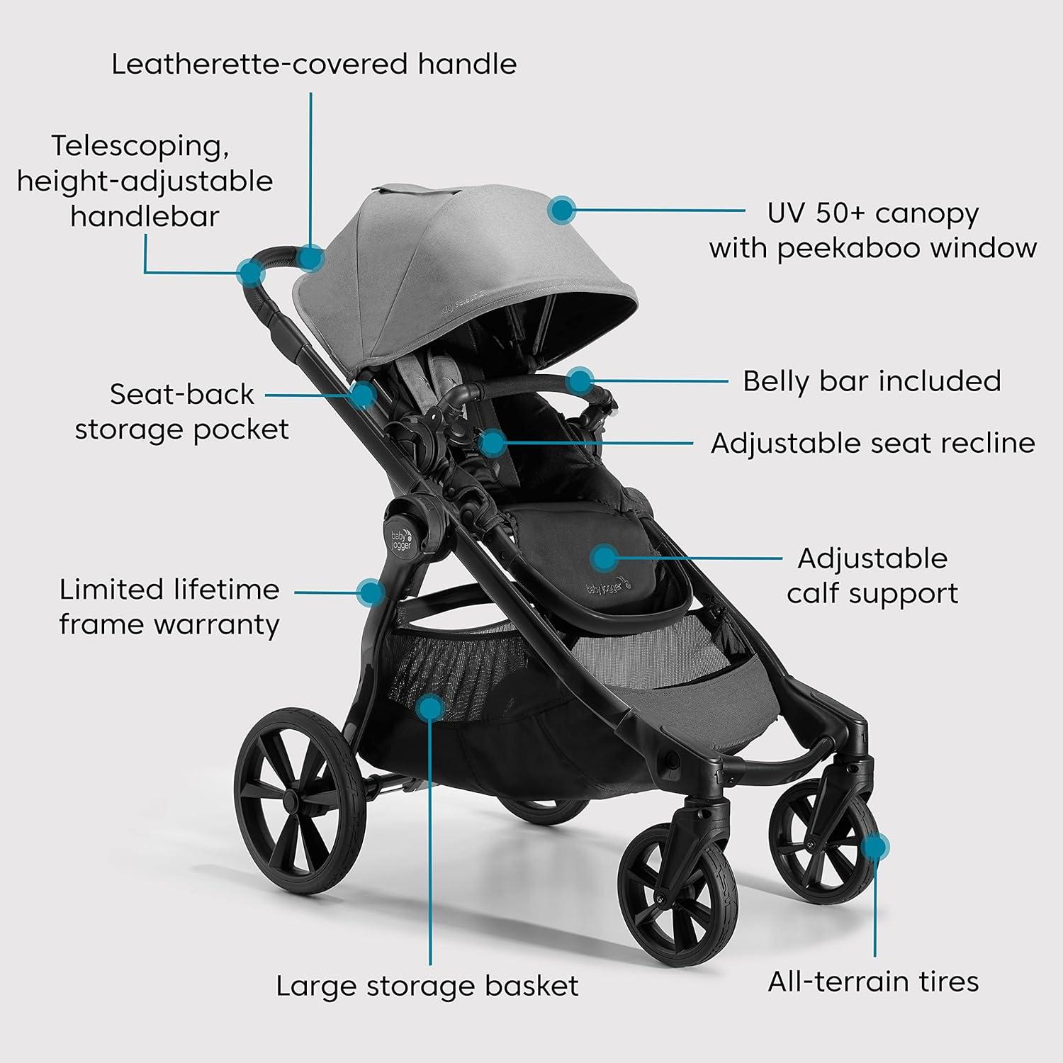 Cochecito Modular Baby Jogger City Select 2 Pike 12kg