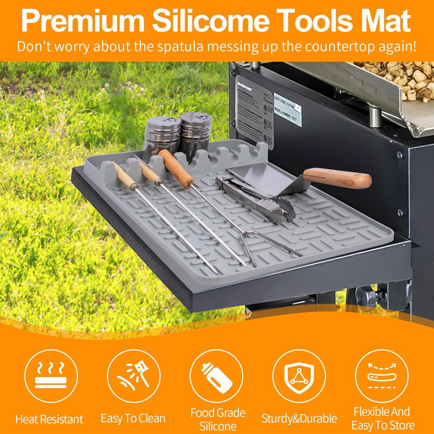 Alfombrilla de Silicona Grande Hidnvefen para Plancha Blackstone