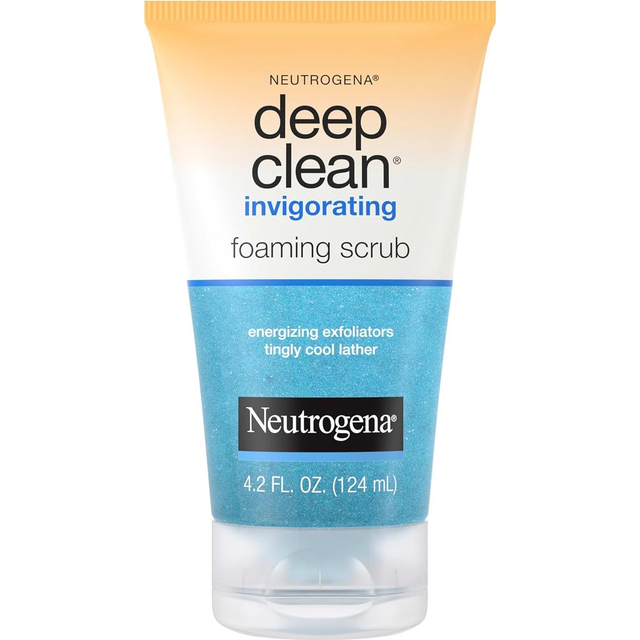 Neutrogena Exfoliante Facial Espumoso 124 ml - Limpieza Profunda
