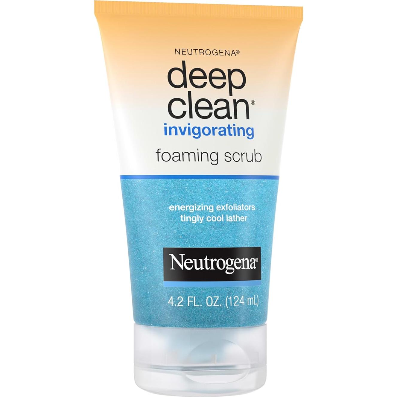 Neutrogena Exfoliante Facial Espumoso 124 ml - Limpieza Profunda
