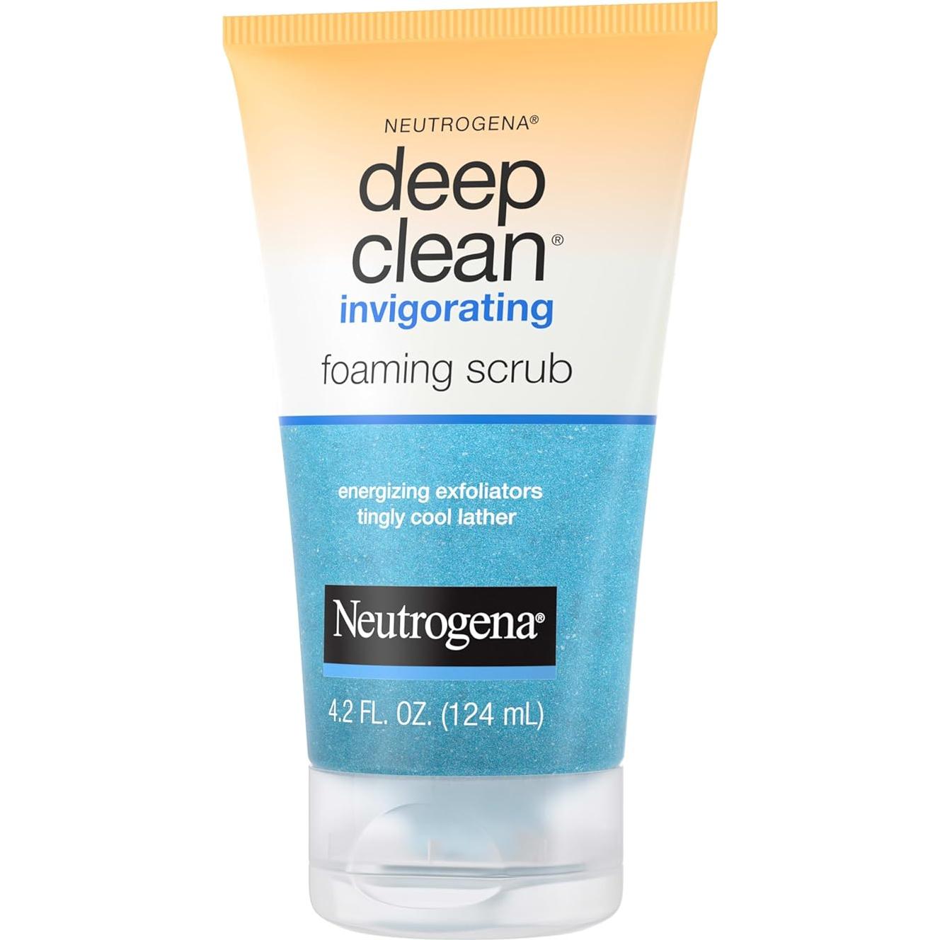 Neutrogena Exfoliante Facial Espumoso 124 ml - Limpieza Profunda