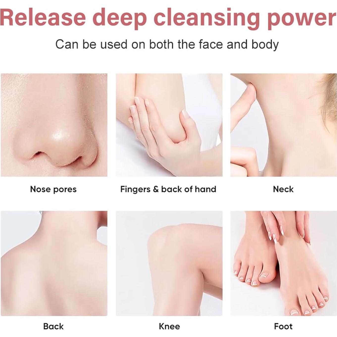 Purifying Exfoliating Gel, Purifying Exfoliating Gel for face, Face Scrub, Face Exfoliator For Gentle Cleansing, Facial Scrub, Body Scrubber, For All Skin Types 2PCS