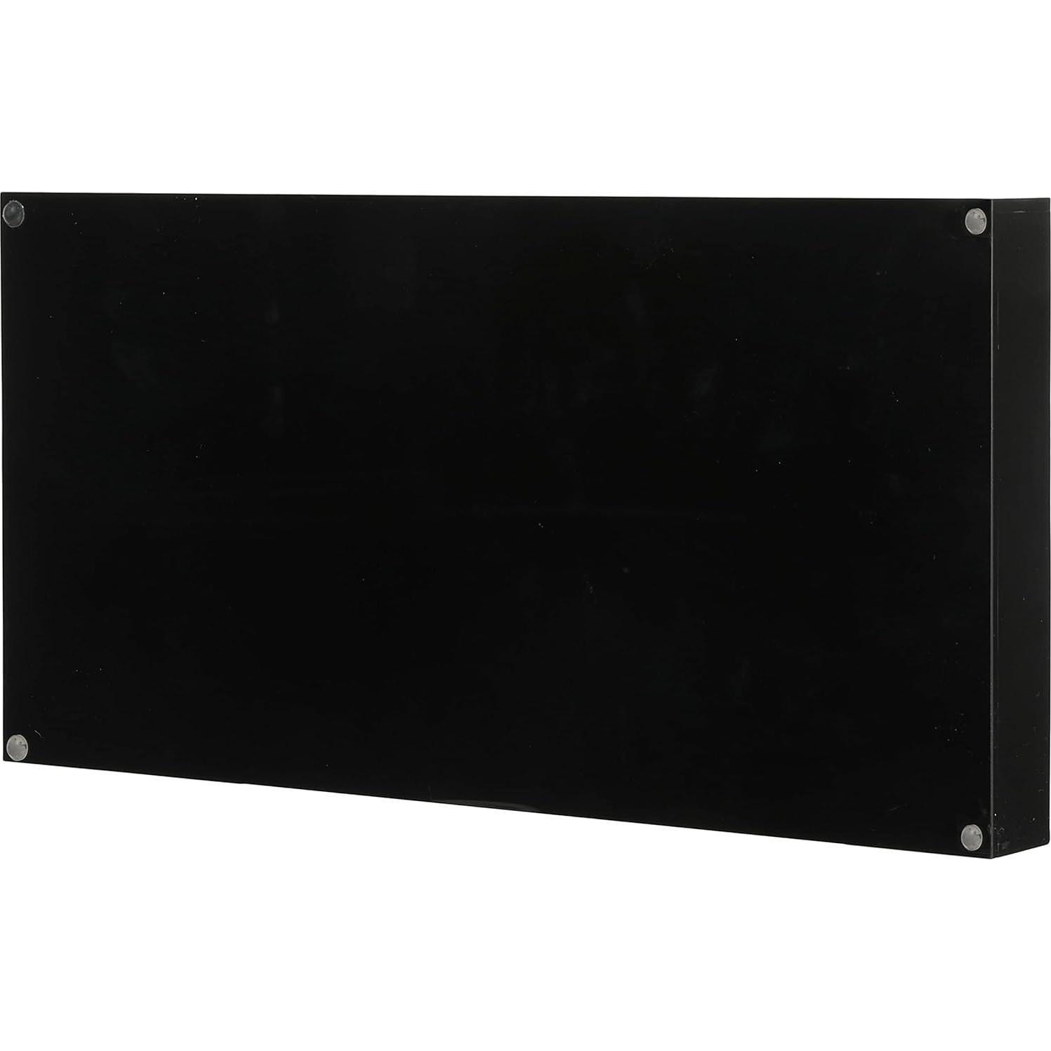 Organizador de Gafas MyGift Acrílico Negro 6 Compartimentos