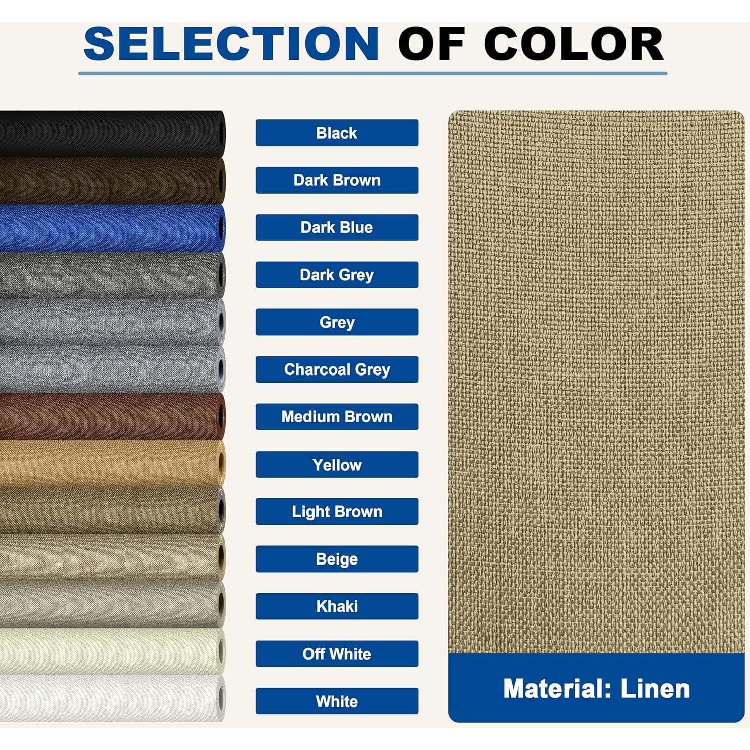 Kit de Parche de Reparación de Tela KING MOUNTAIN 10x160 cm Beige