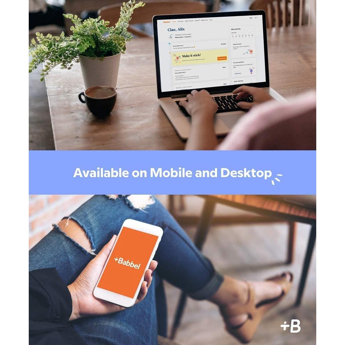 Software de Aprendizaje de Idiomas Babbel - Suscripción 3 Meses