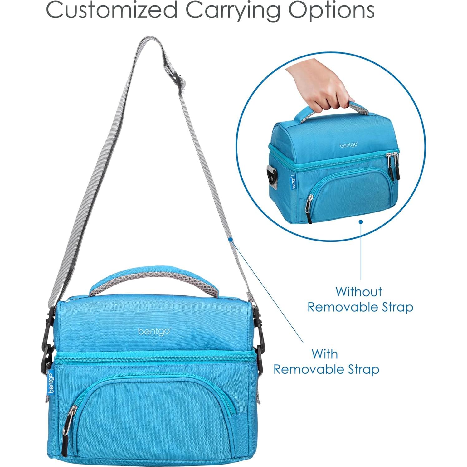 Bolsa de Almuerzo Deluxe Bentgo Azul Aislada y Duradera