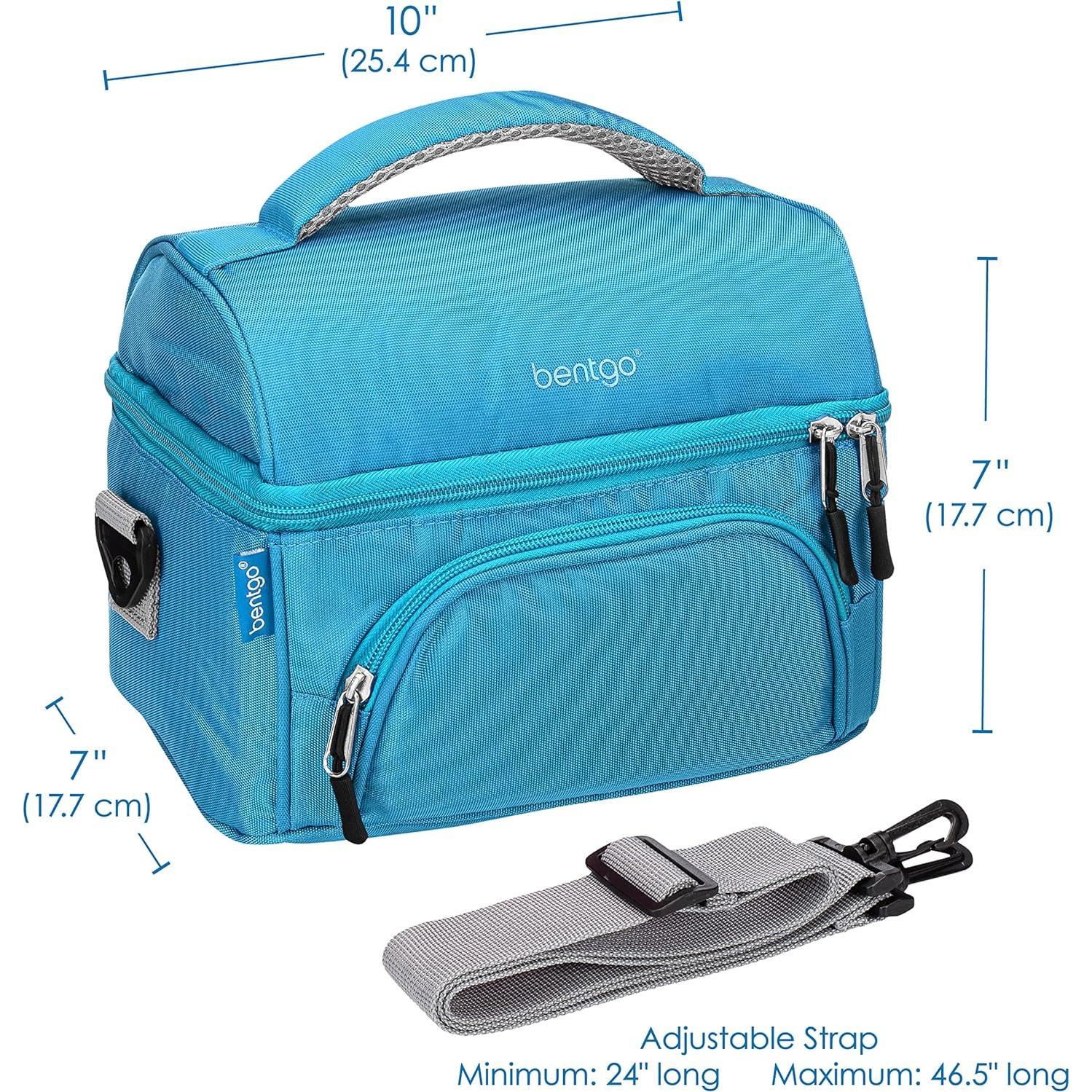 Bolsa de Almuerzo Deluxe Bentgo Azul Aislada y Duradera