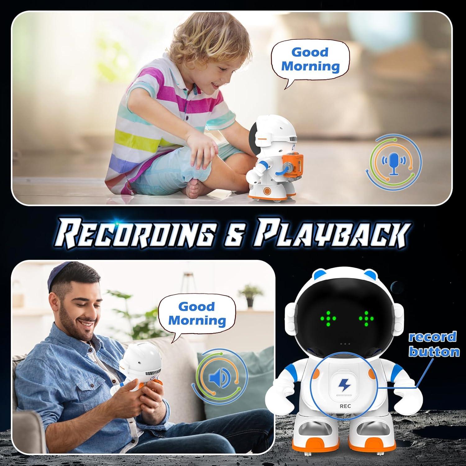 Robot Hablante Inteligente KaeKid para Niños 3-8 Años