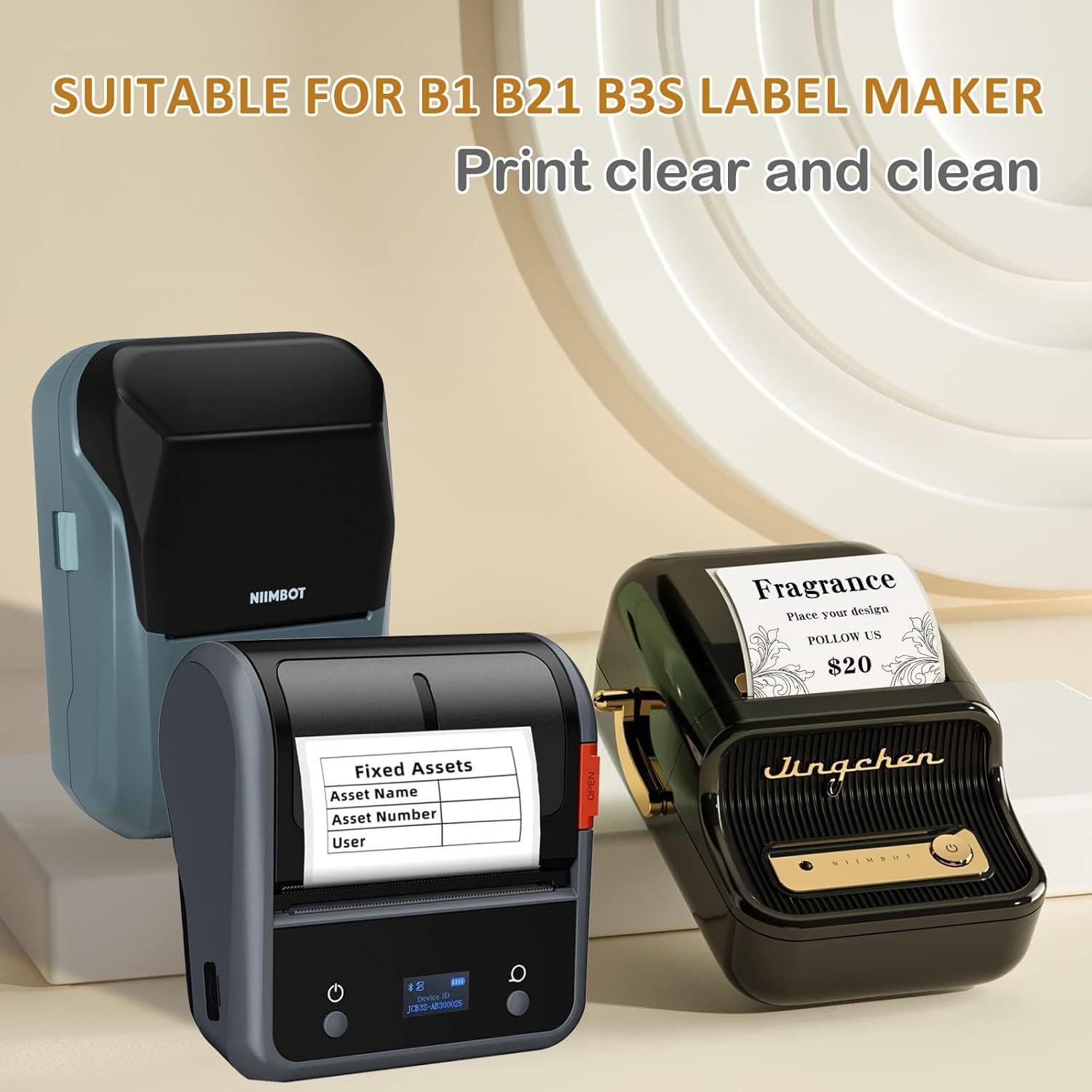 Etiquetas térmicas autoadhesivas NIIMBOT B1/B21/B3S 40x30mm - 3 rollos