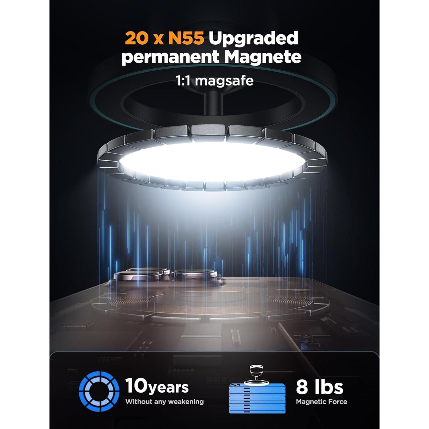 Soporte Magnético para Coche JOYROOM MagSafe Azul - Compatible iPhone 12-16