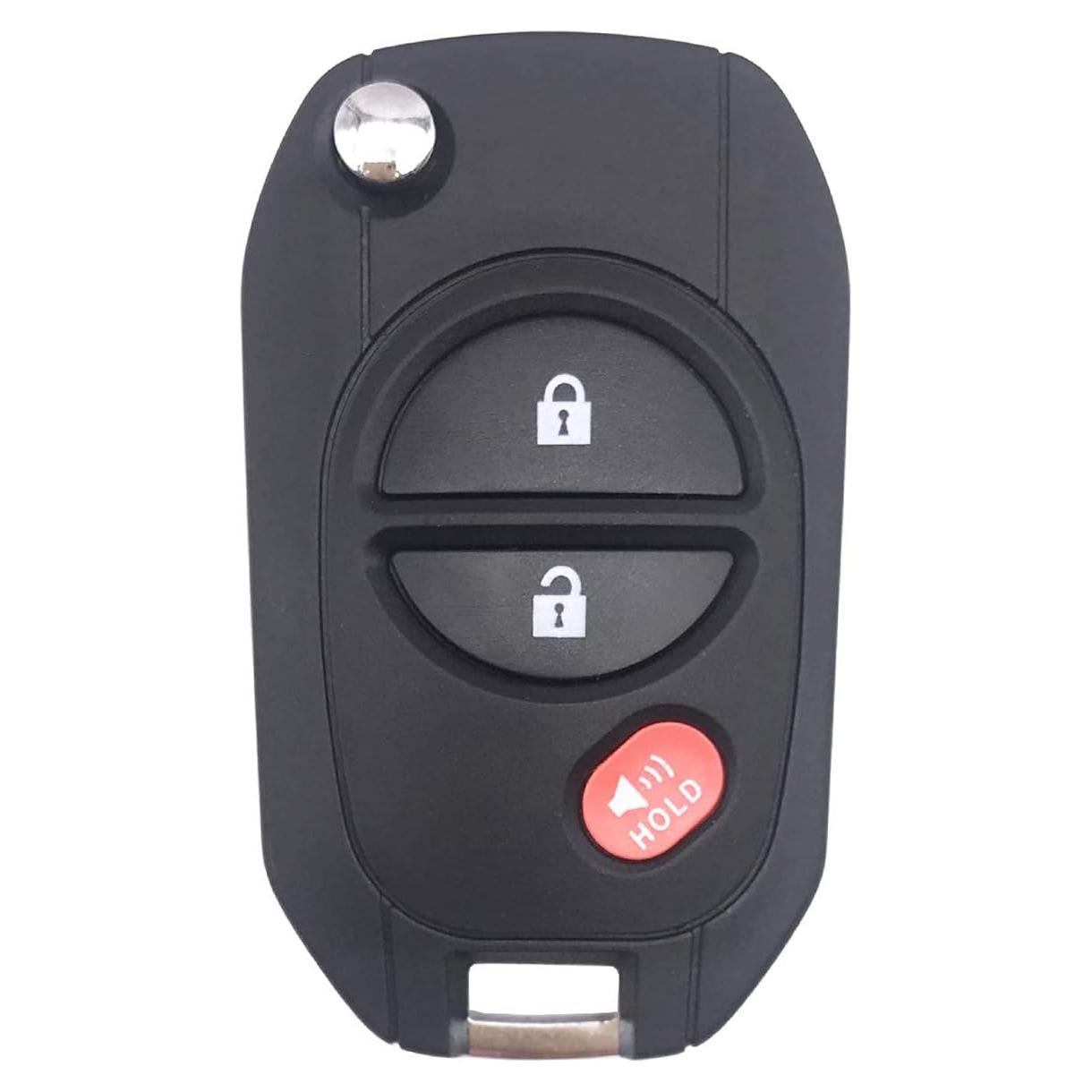 Funda llavero 3 botones Toyota Highlander Sequoia Sienna