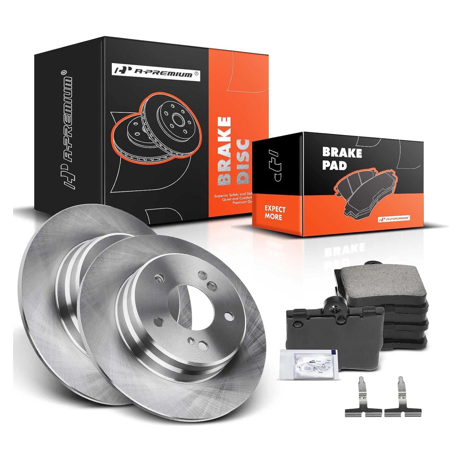 Discos de Freno A-Premium + Pastillas Cerámicas Mercedes-Benz