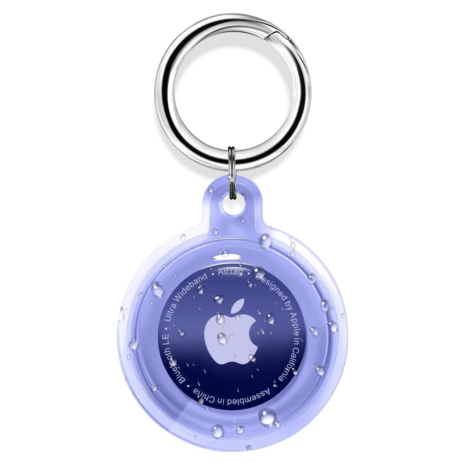 Funda Impermeable para Airtag QYQa - Transparente TPU 360°