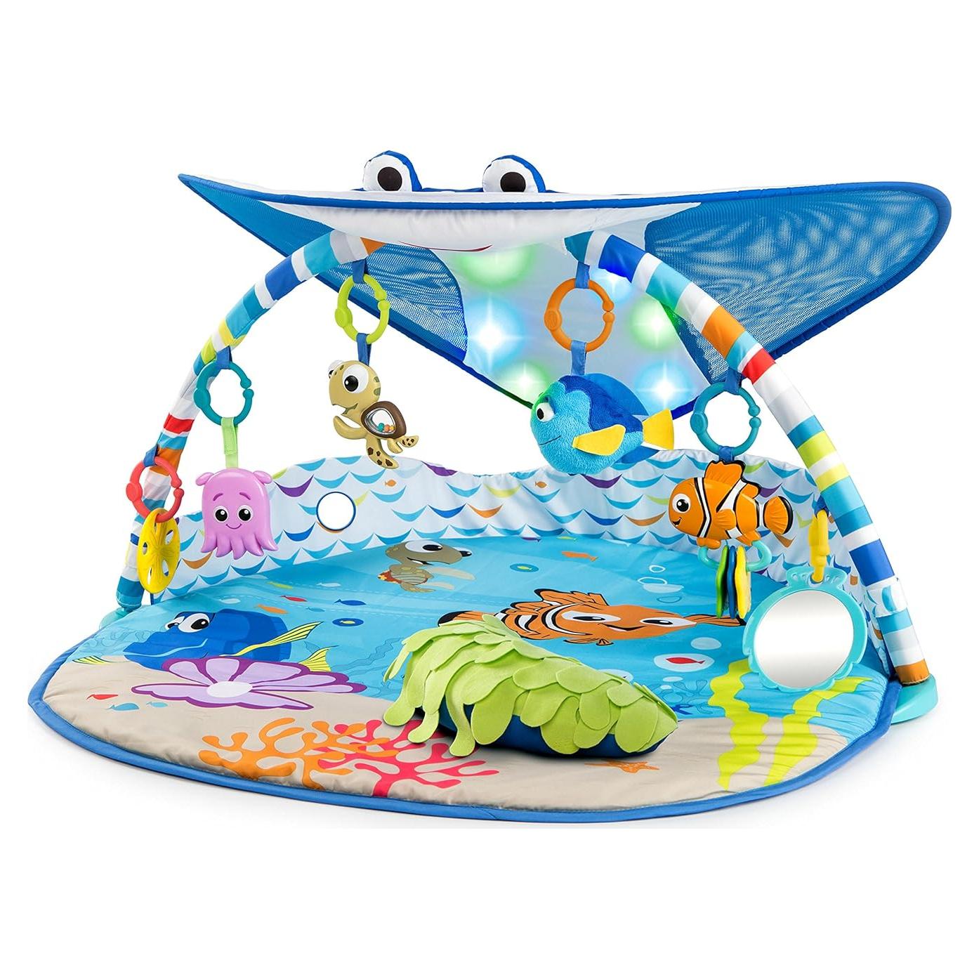 Gimnasio de Actividad Disney Bebé Nemo Mr. Ray + Luces