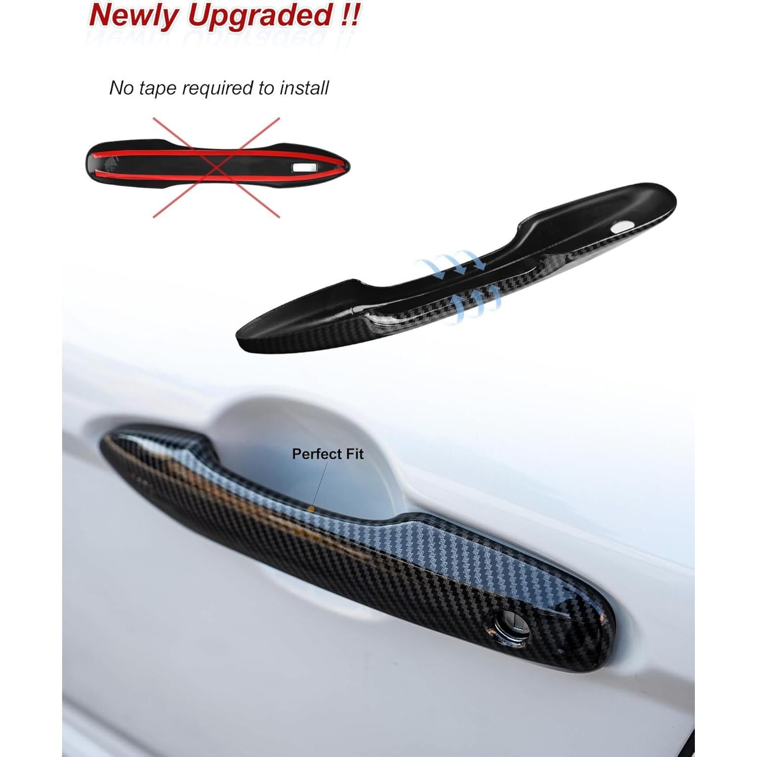 Cubiertas de Manija de Puerta CKE para Toyota Camry 2018-2025