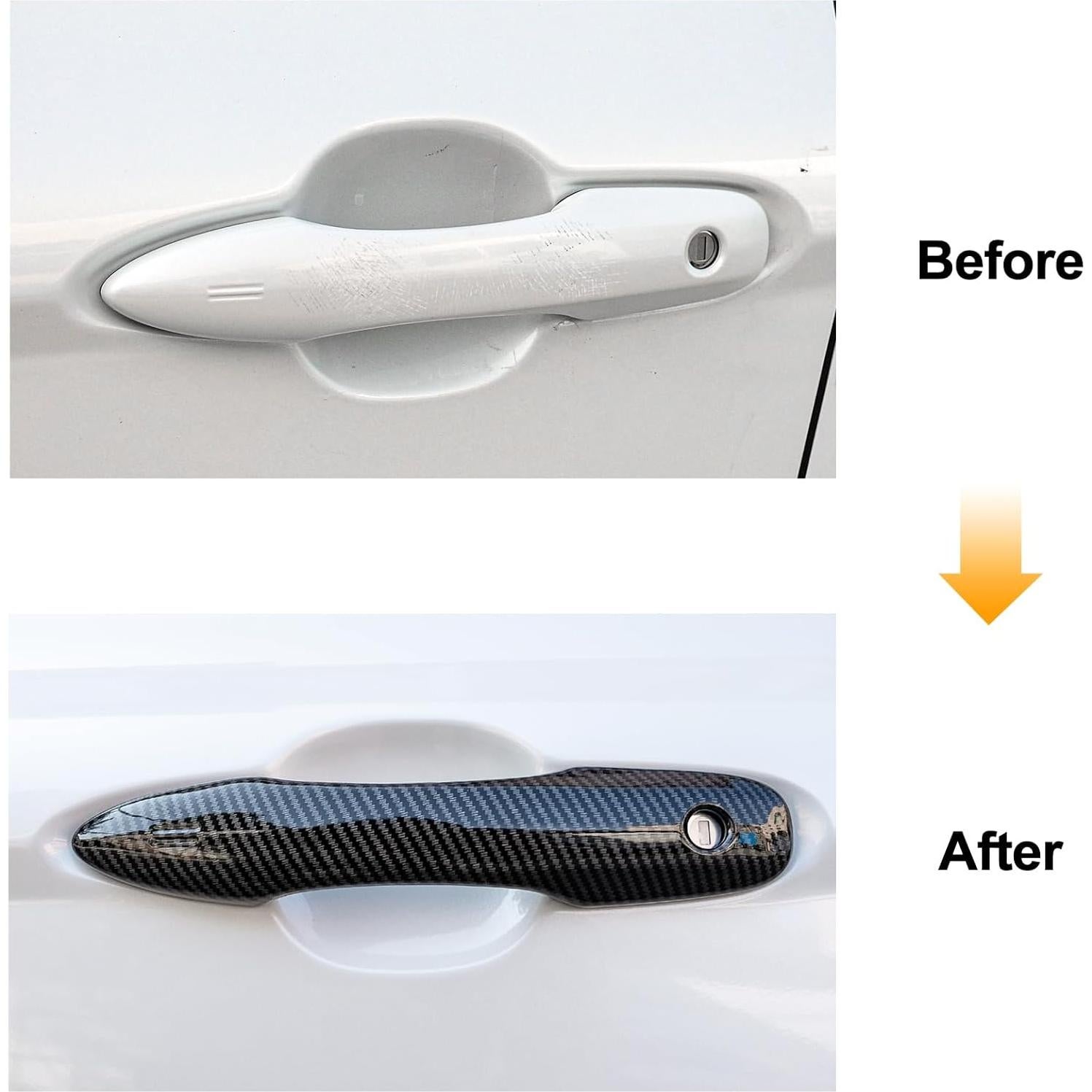 Cubiertas de Manija de Puerta CKE para Toyota Camry 2018-2025