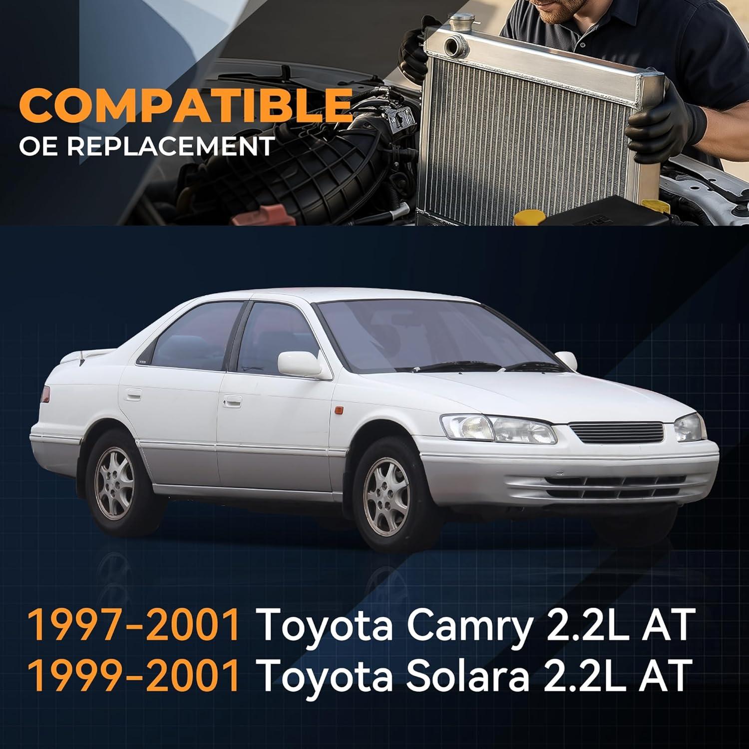 Radiador Auto Dynasty 1 Fila para Toyota Camry/Solara 2.2L AT