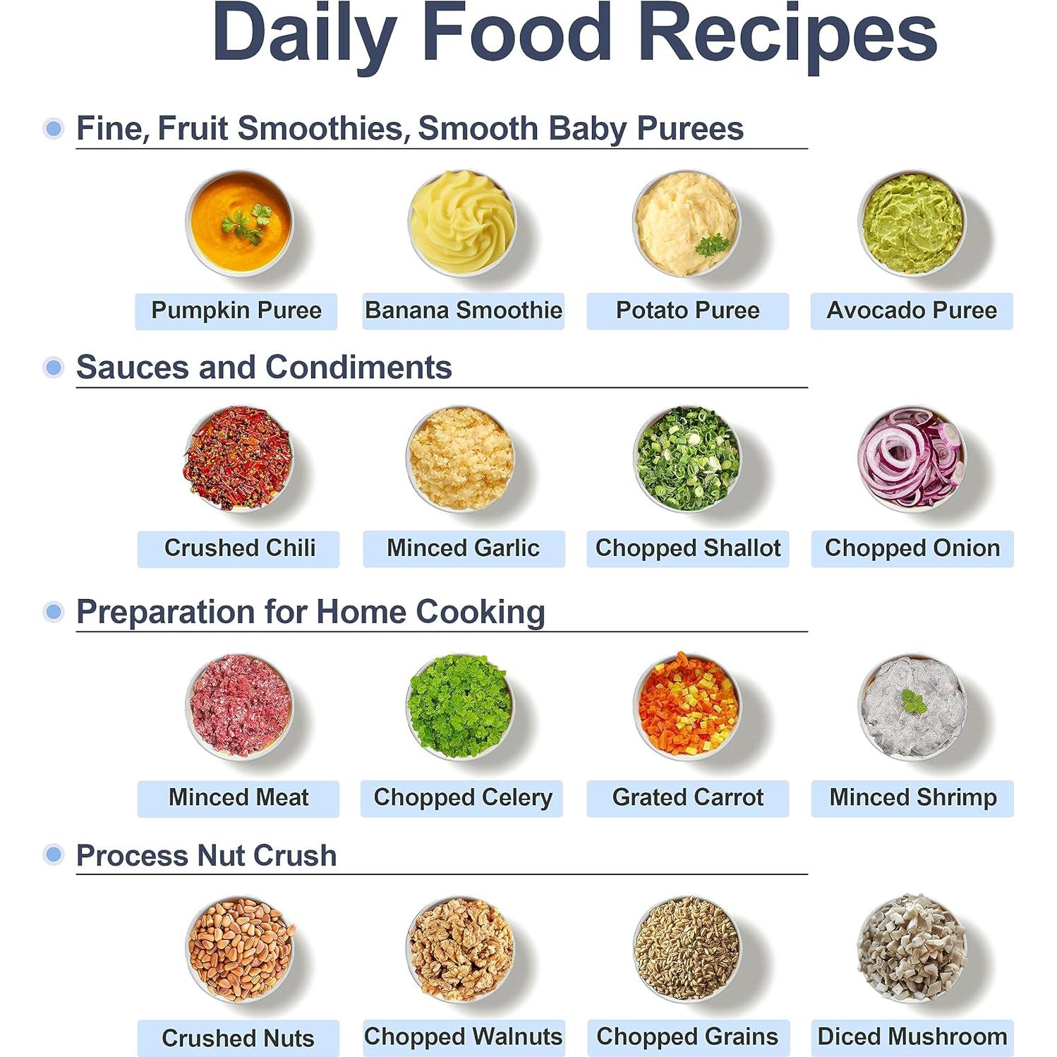 Procesador de Alimentos para Bebés Veroline SD-JR95 10 en 1