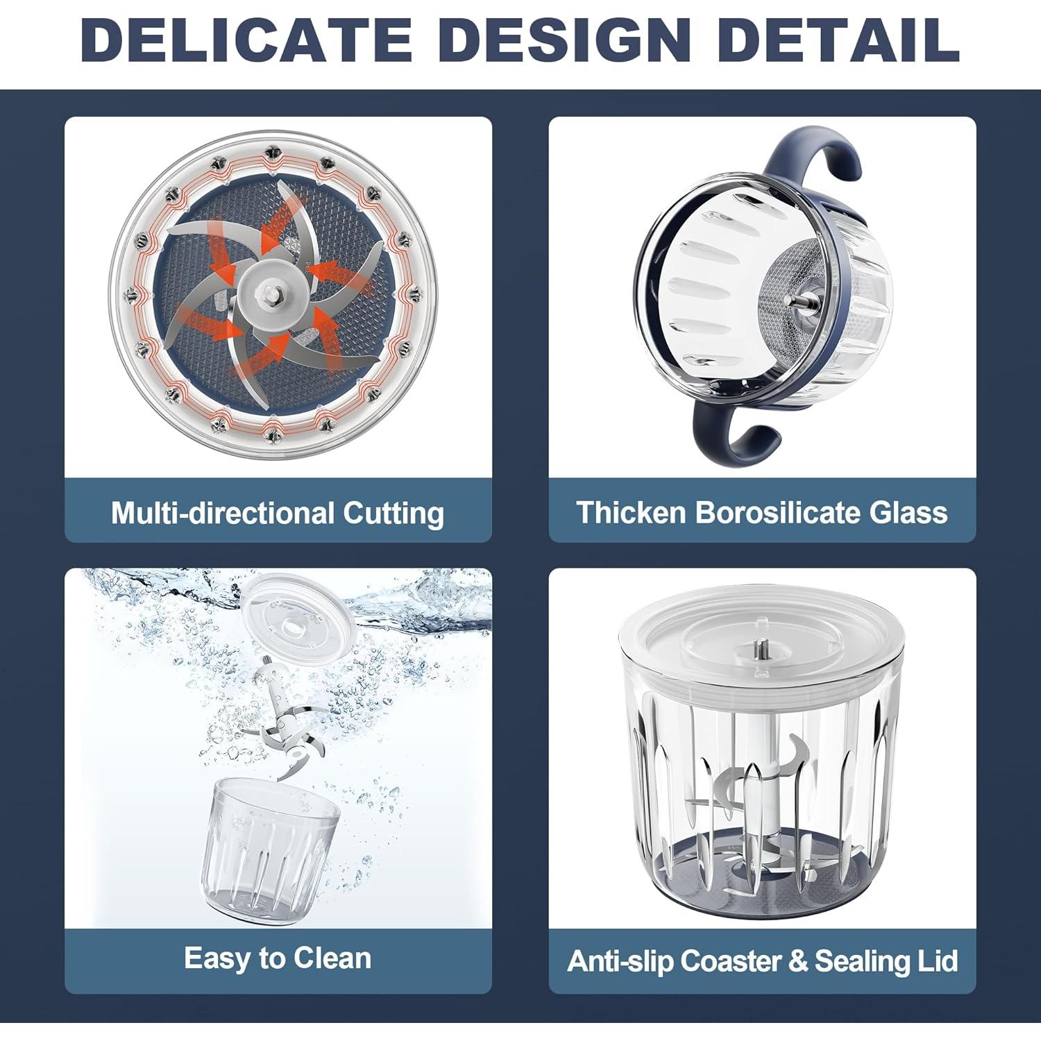 Procesador de Alimentos para Bebés Veroline SD-JR95 10 en 1