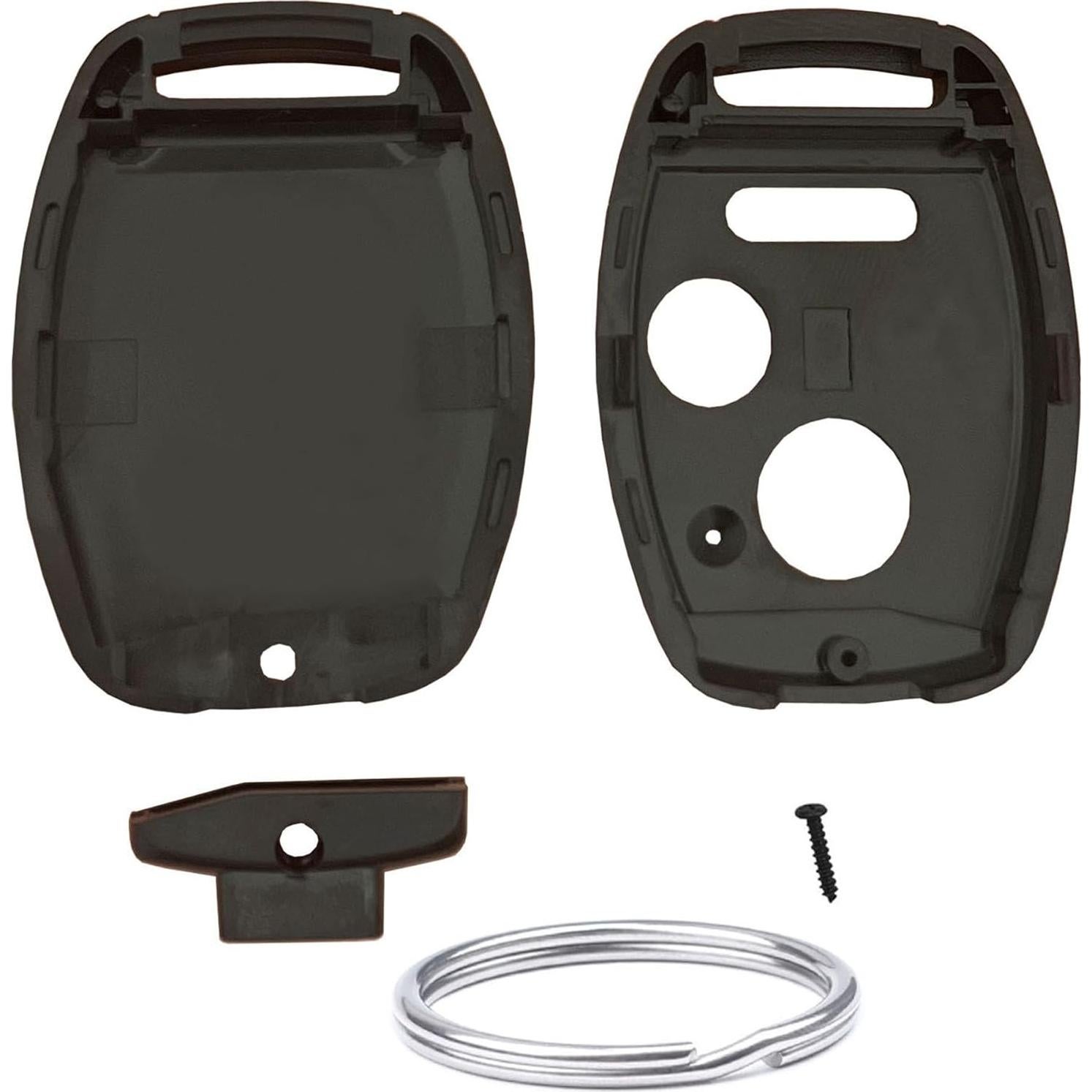 Carcasa de llave Honda EJOAOJE 3 botones negra