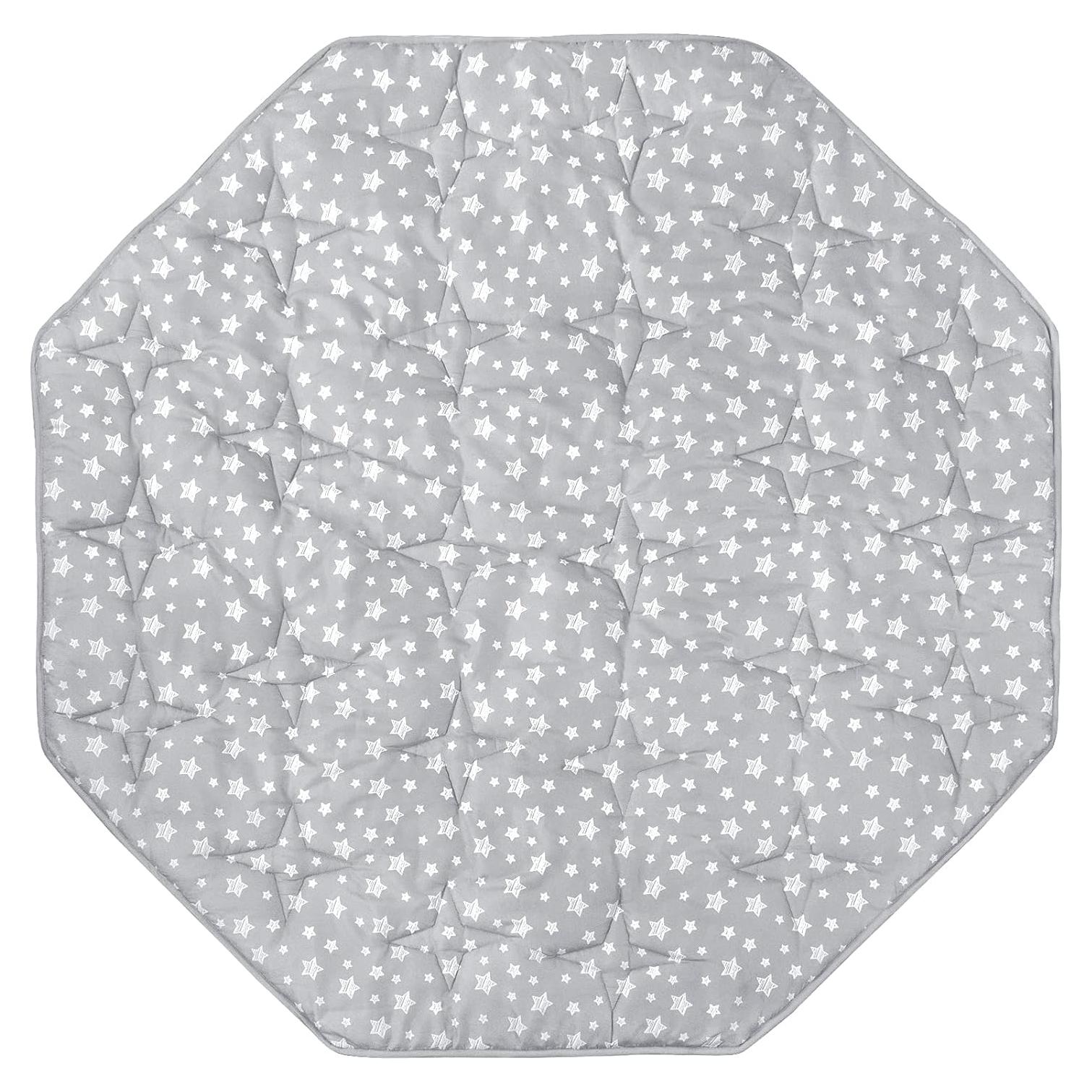 Alfombra de Parque Octagonal Hiccapop XL Gris 8 Paneles