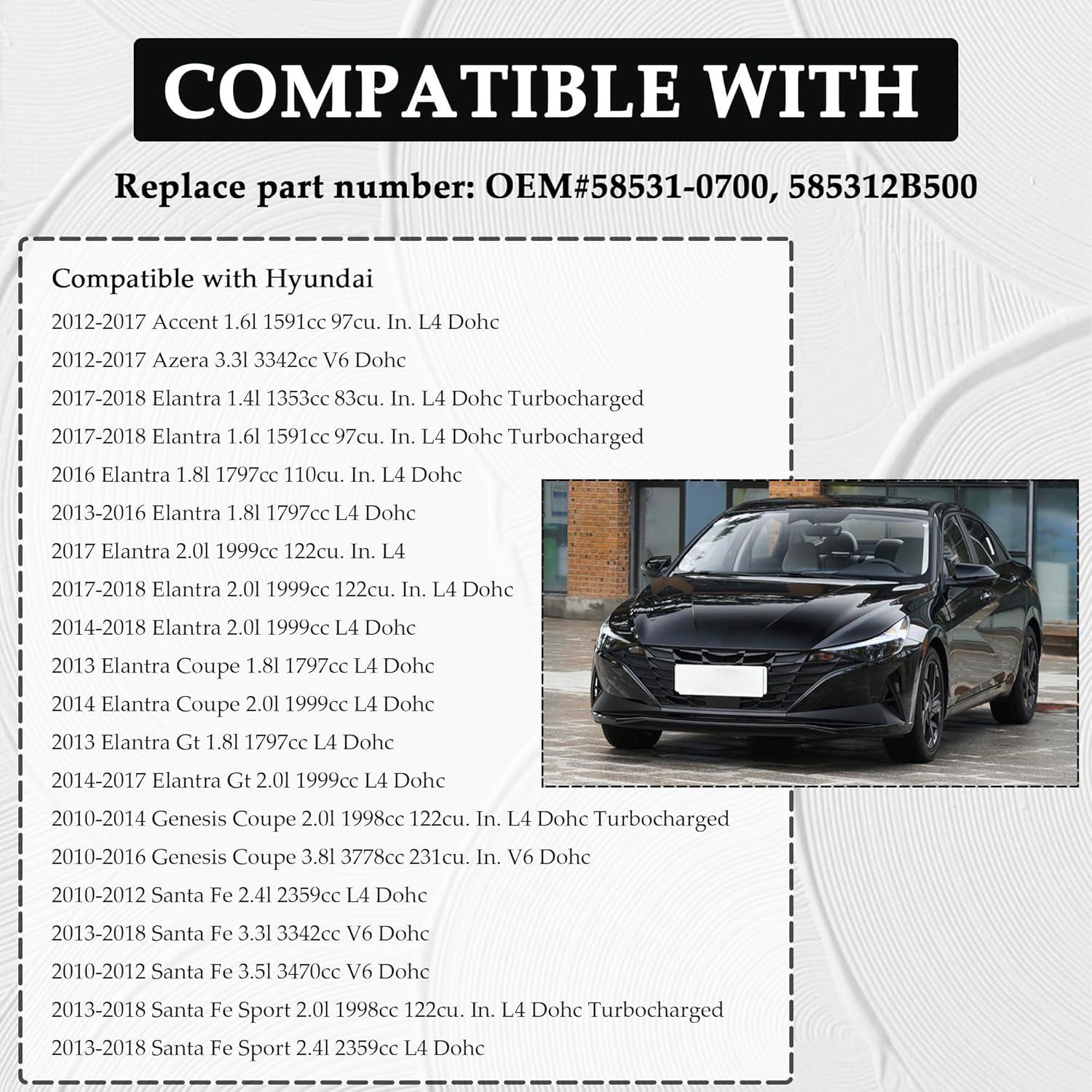 Tapa de líquido de frenos OFBAND para Hyundai y Kia