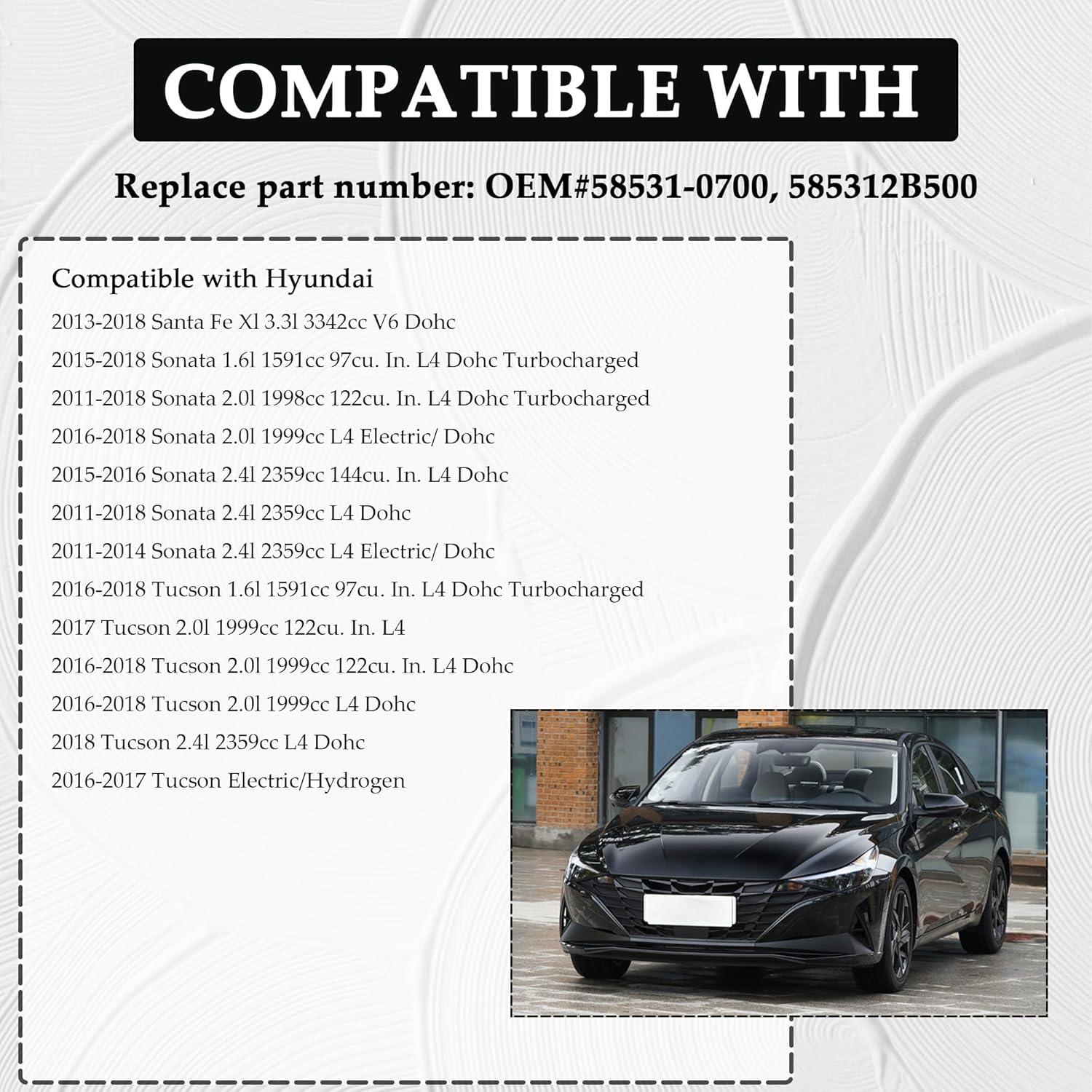 Tapa de líquido de frenos OFBAND para Hyundai y Kia