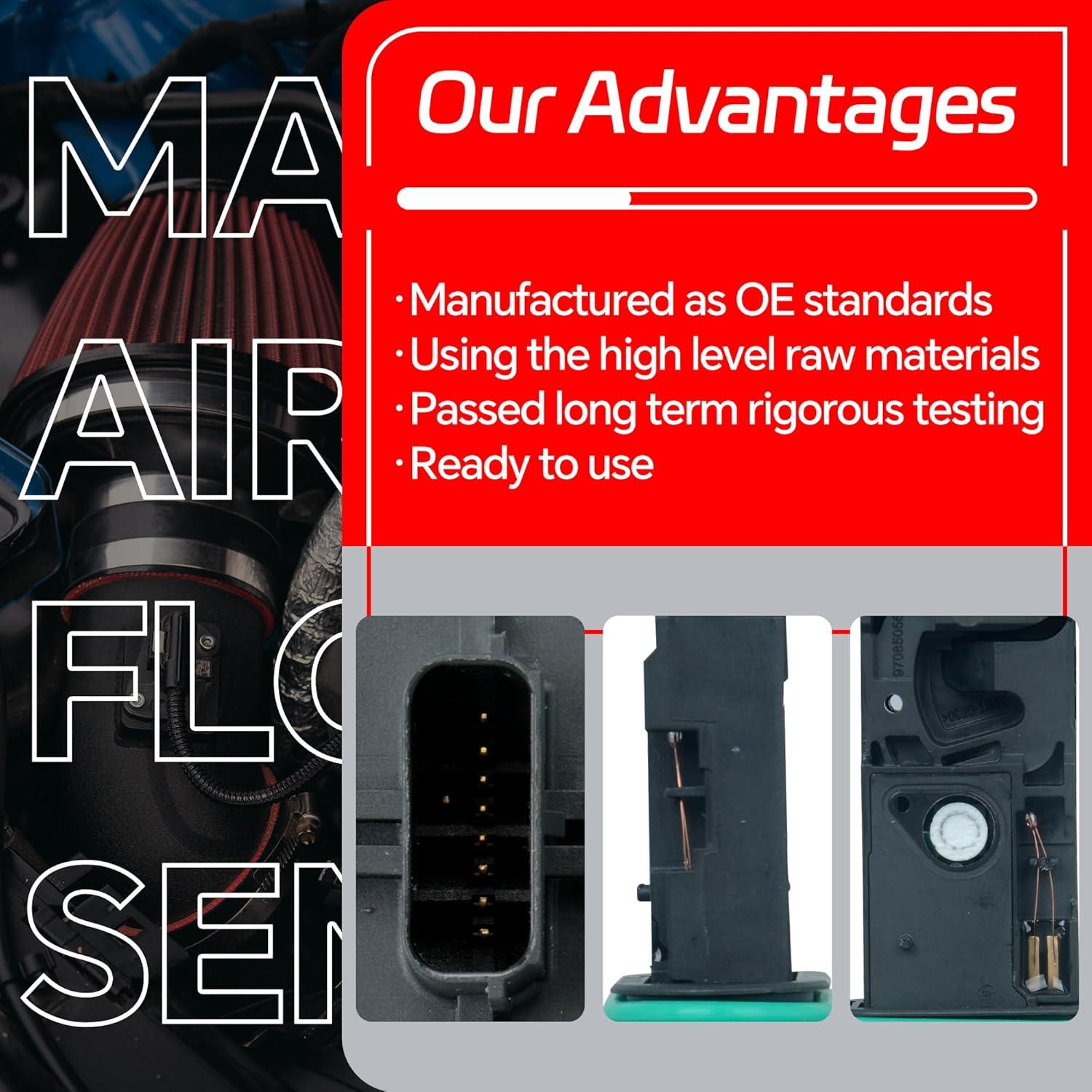 Sensor de Flujo de Aire Masivo AdvanEX 0280218419 para Chevrolet y Buick