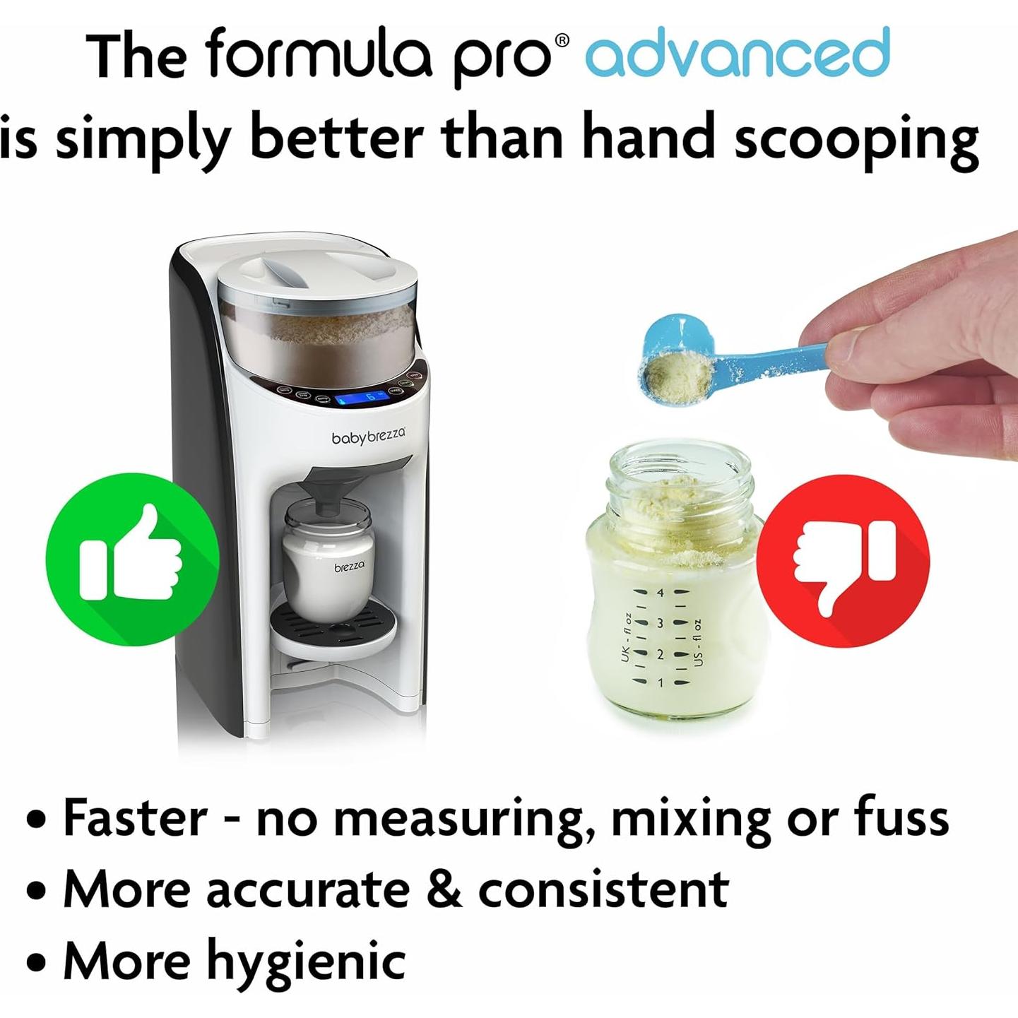 Máquina Dispensadora de Fórmula Baby Brezza Pro Avanzada - 1.48L