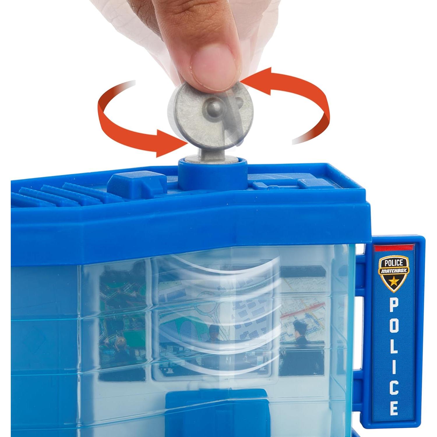 Coche de Juguete Matchbox Centro Tráfico Policial HRY44