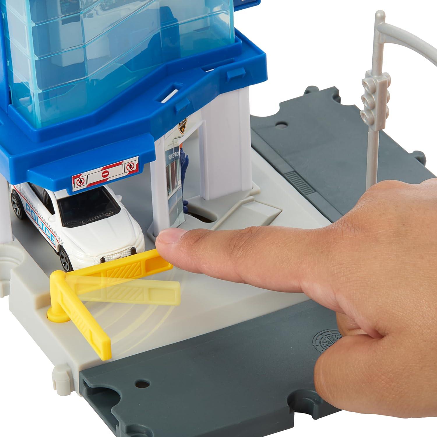 Coche de Juguete Matchbox Centro Tráfico Policial HRY44