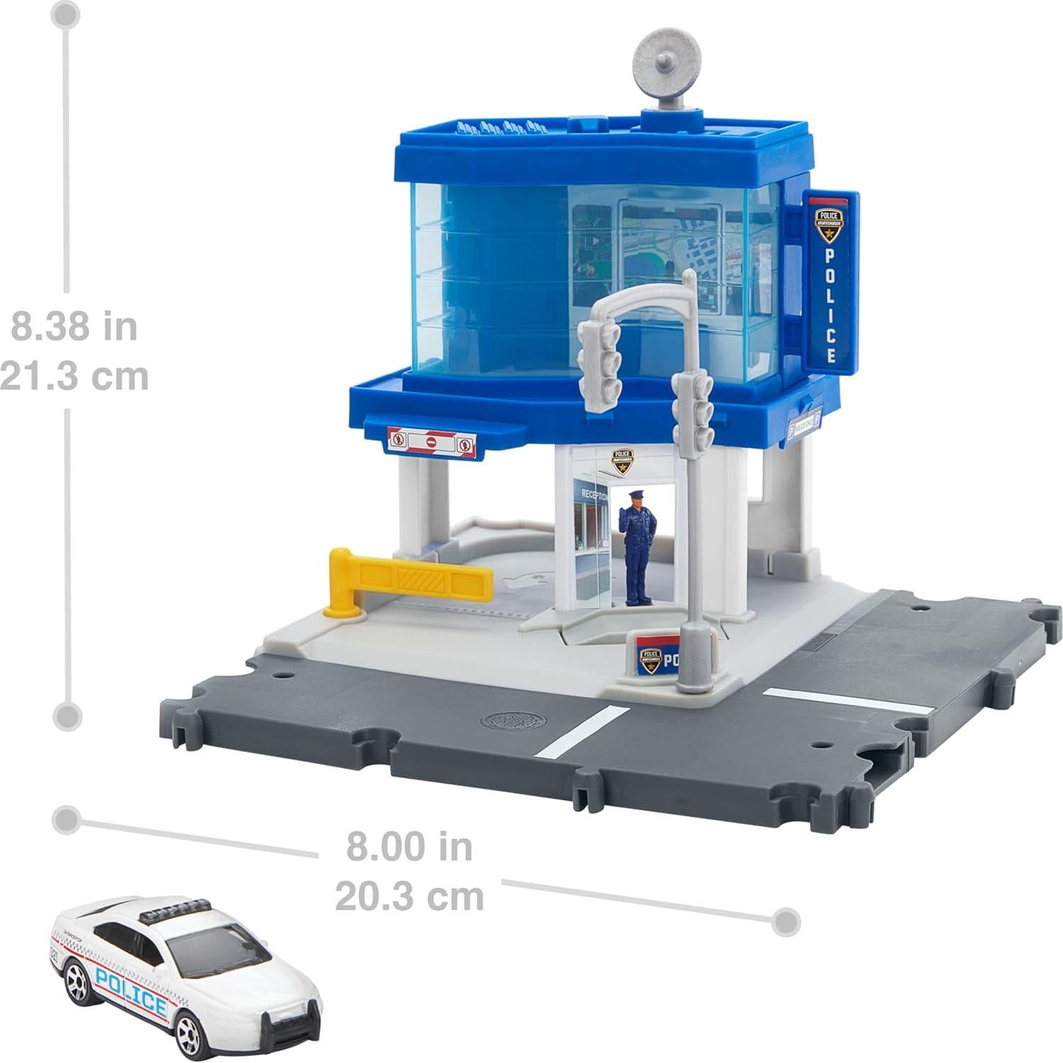 Coche de Juguete Matchbox Centro Tráfico Policial HRY44